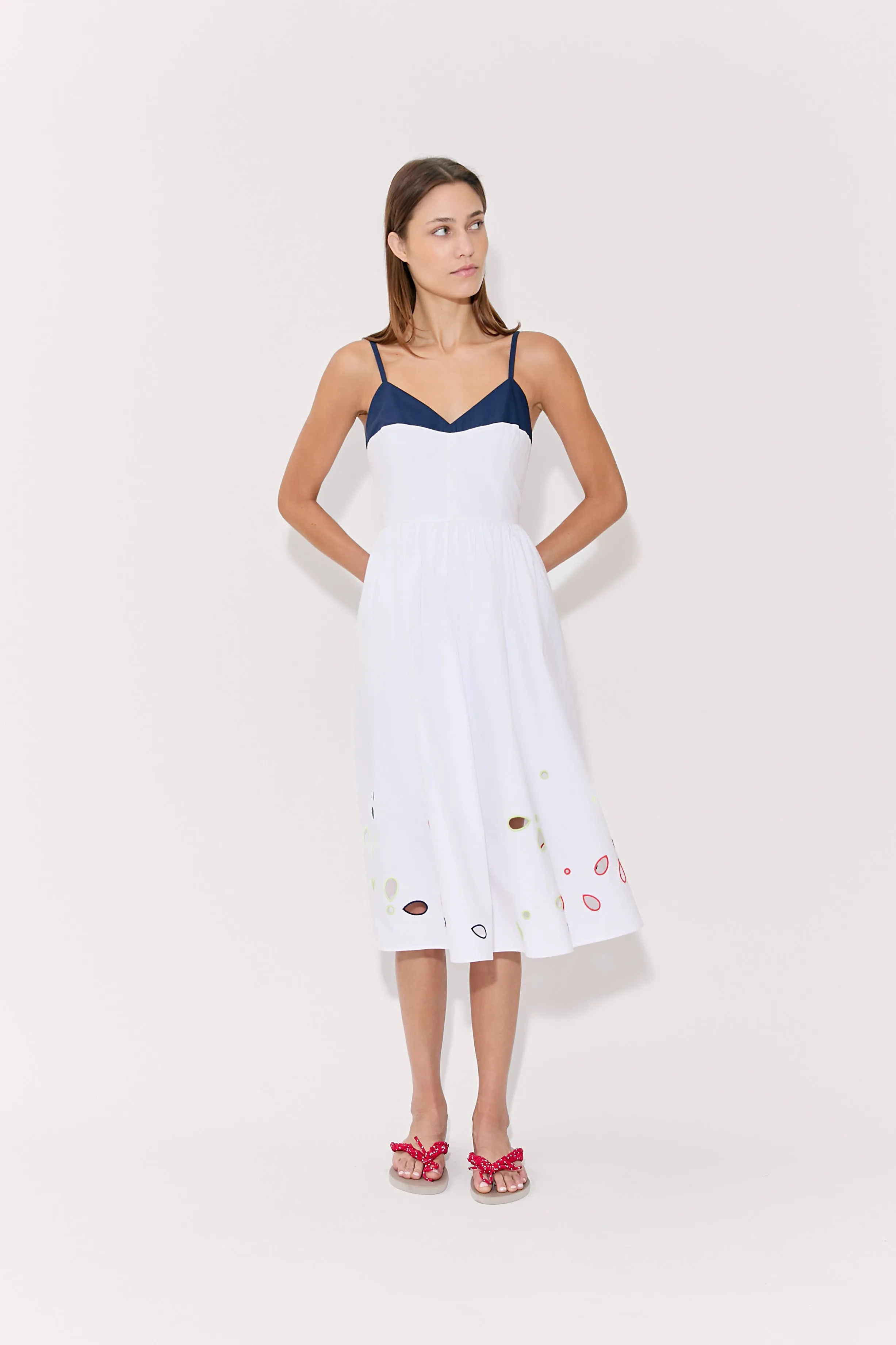 The Undress in Eyelet Cotton Poplin sold by Rosie Assoulin product image thumbnail 2