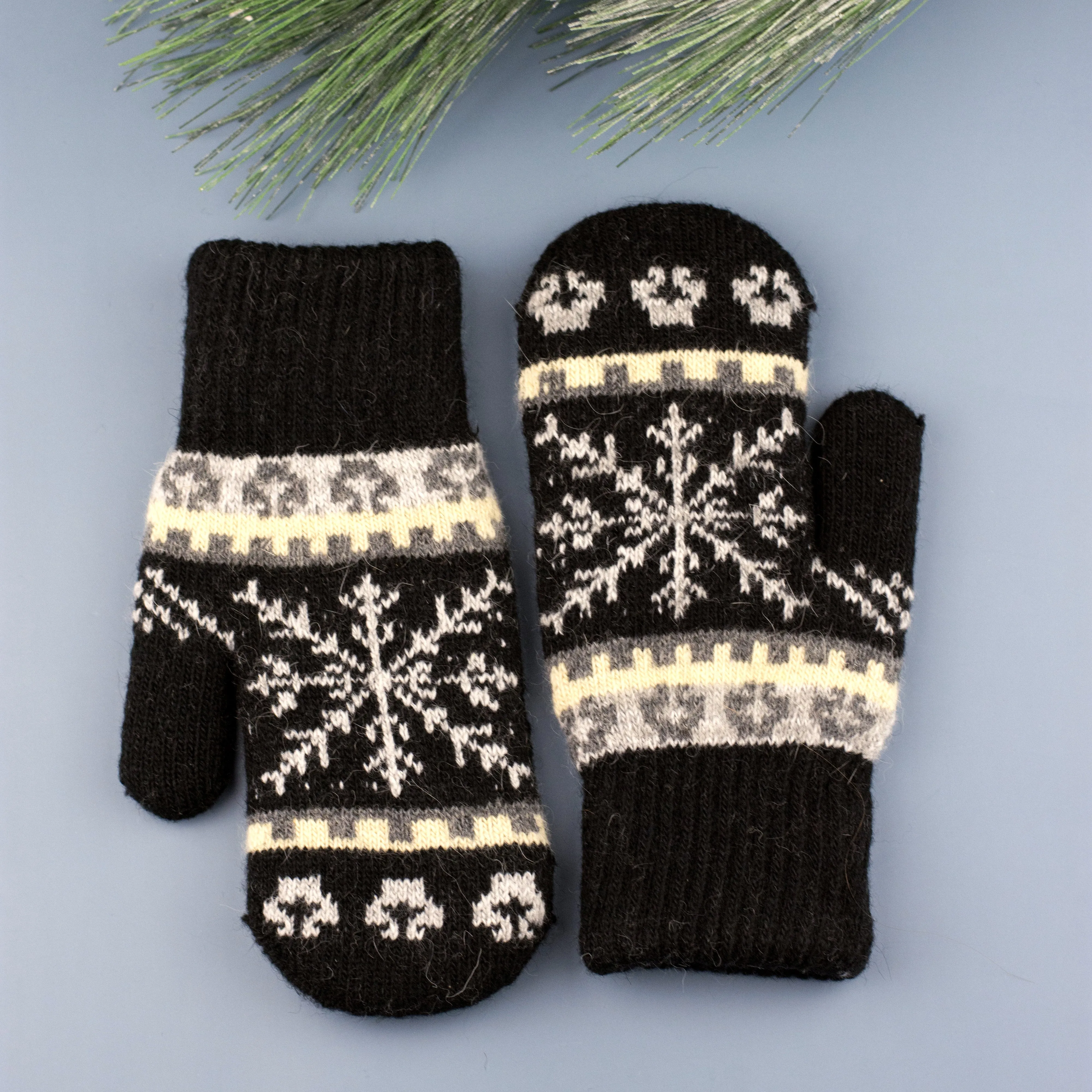 Nordic Snowflake Mittens sold by Allis Corner product image thumbnail 5