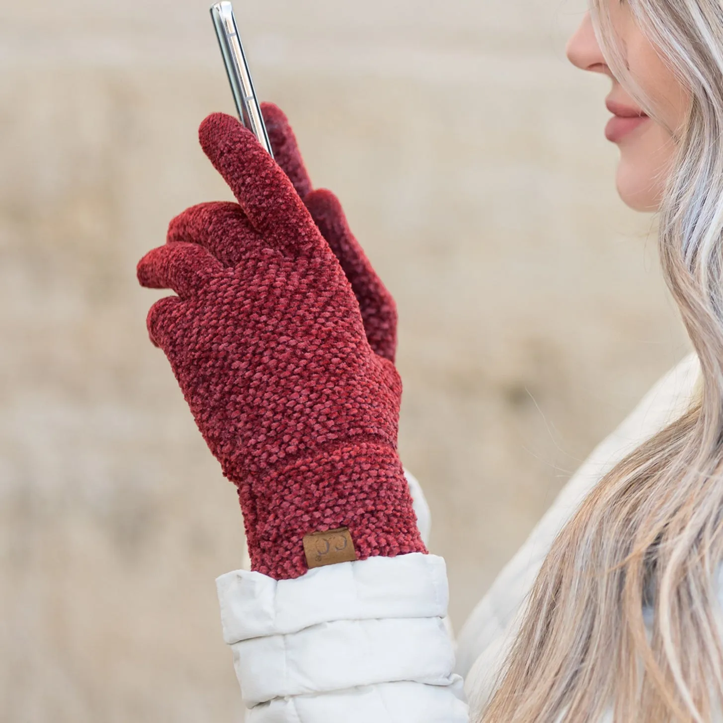 C.C® Chenille Touch Gloves sold by Allis Corner product image thumbnail 2