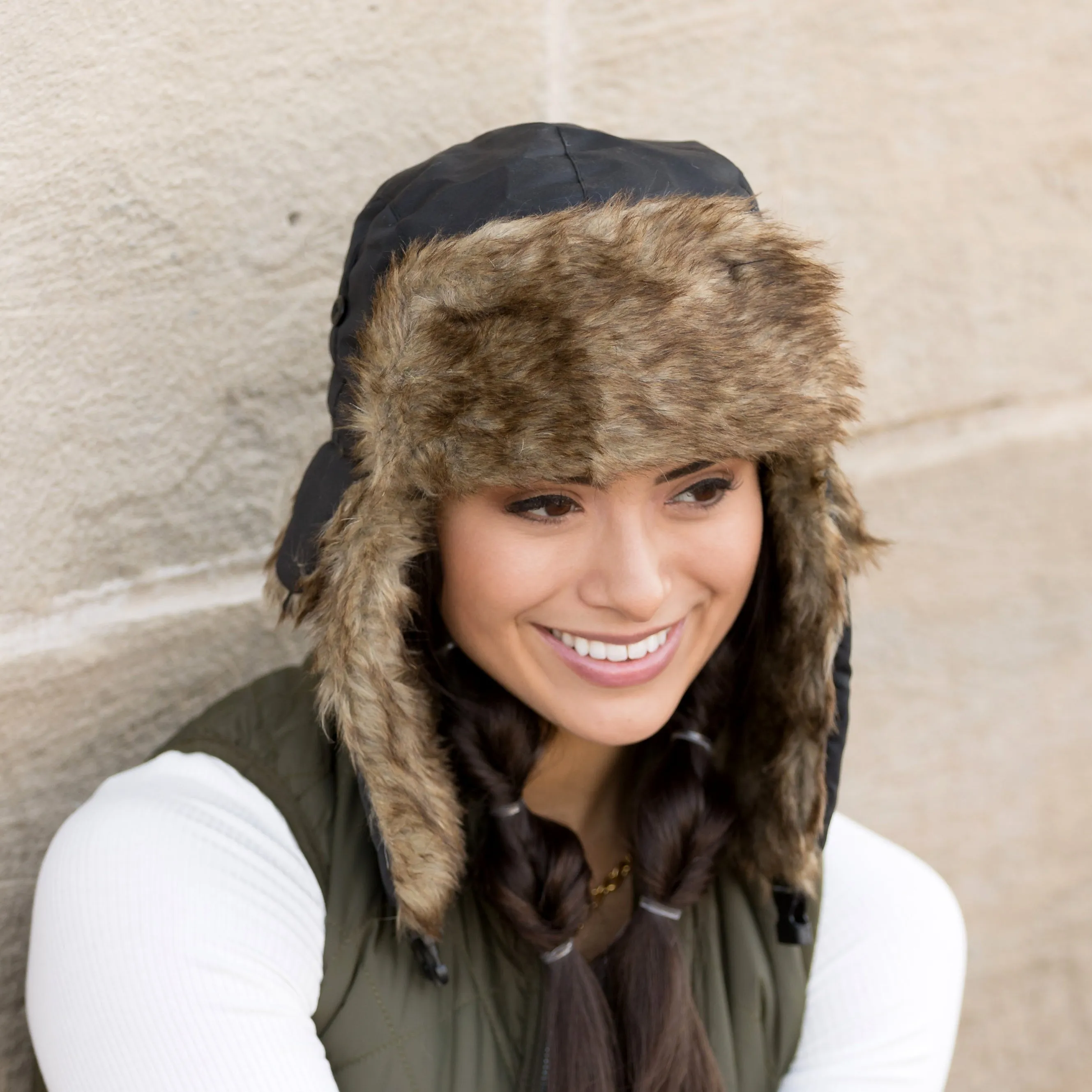 Alpine Aviator Trapper Hat sold by Allis Corner product image thumbnail 2