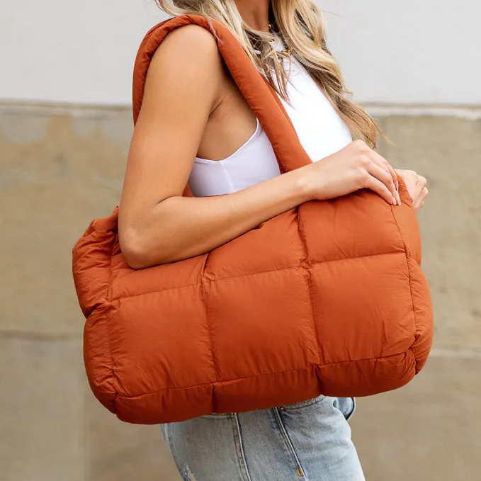 Daphne Puffer Tote sold by Allis Corner