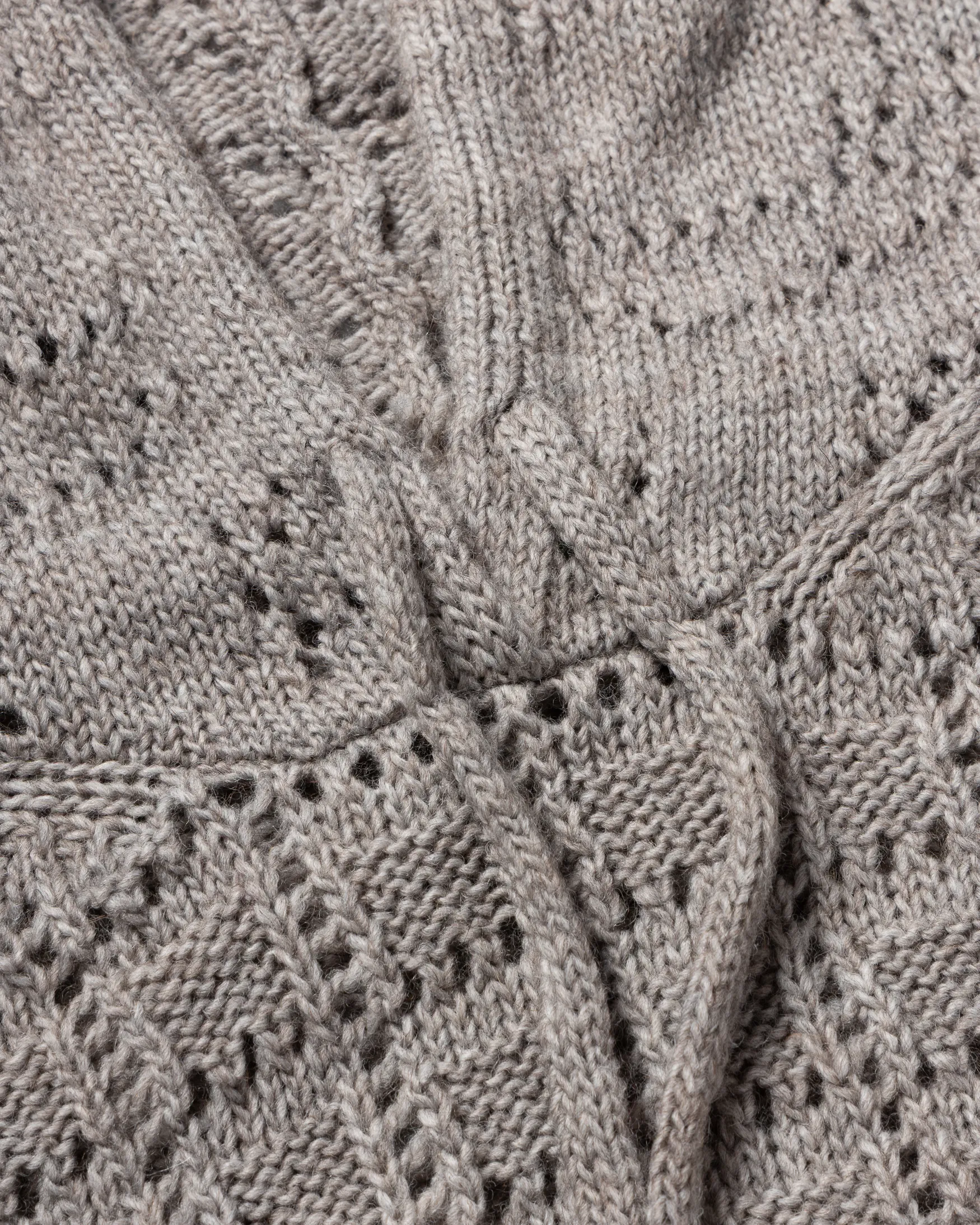 Pointelle Temple Patchwork Hoodie sold by ARIES product image thumbnail 4