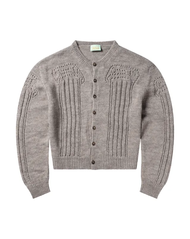 Pointelle Column Cardigan sold by ARIES