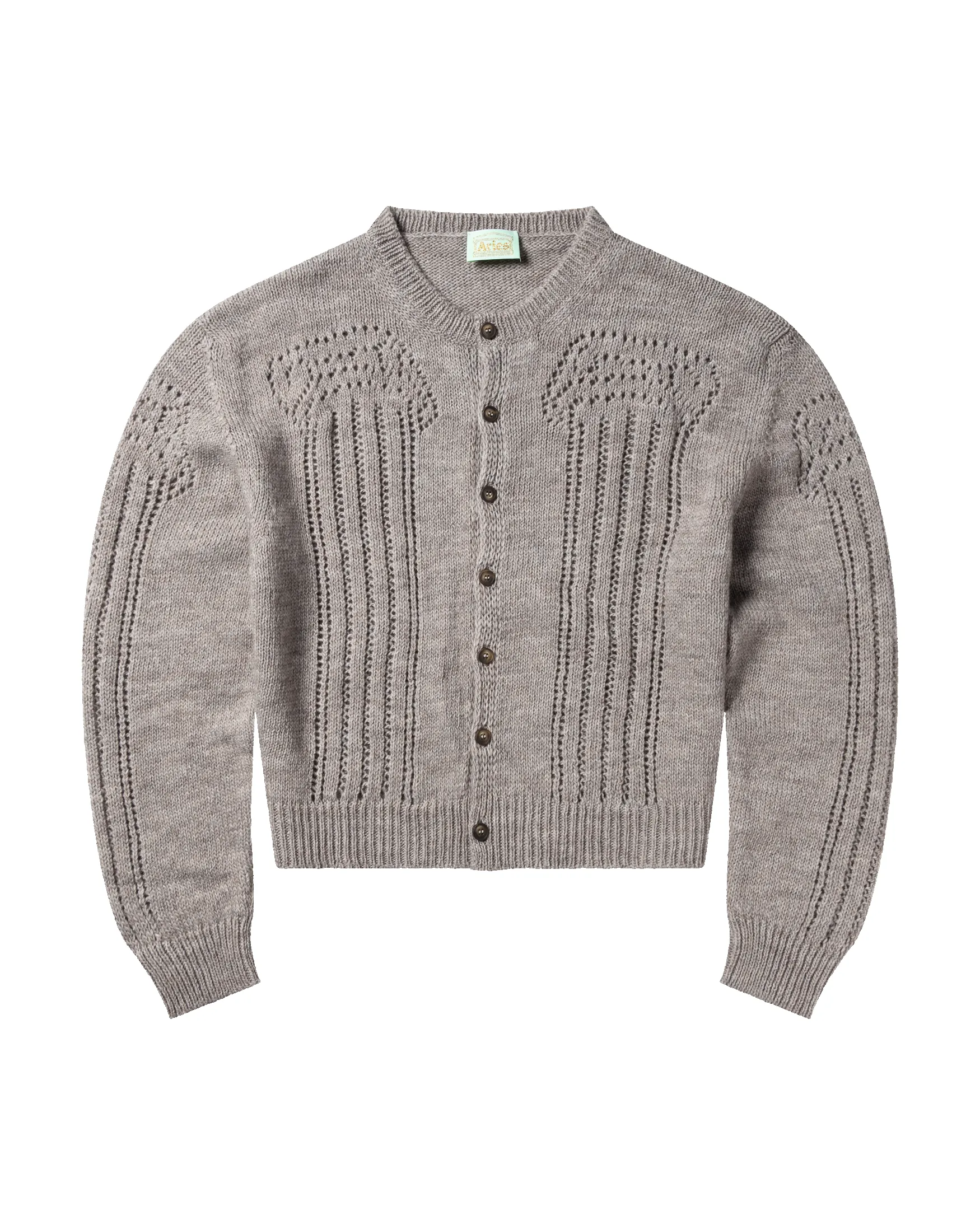 Pointelle Column Cardigan sold by ARIES