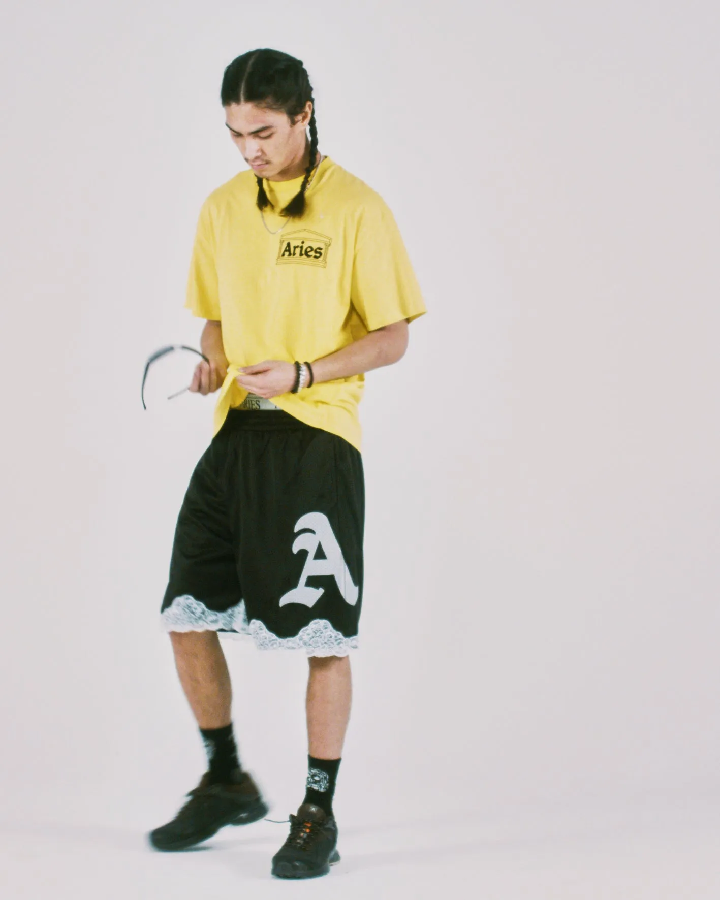 Temple SS Tee sold by ARIES product image thumbnail 5