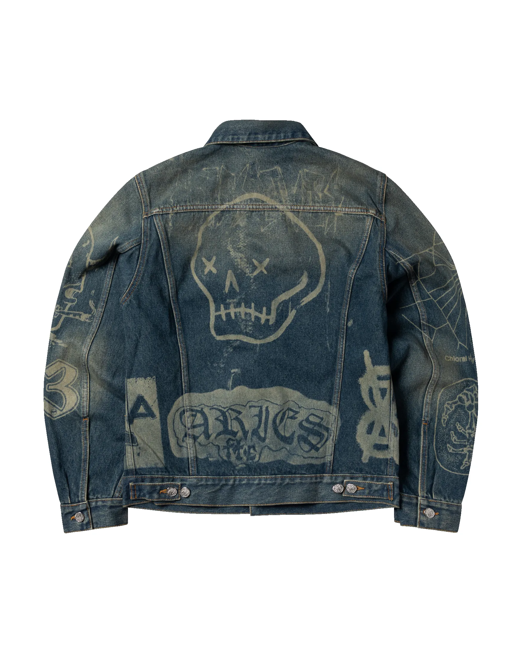 Metal 00's Trucker Jacket sold by ARIES product image thumbnail 2