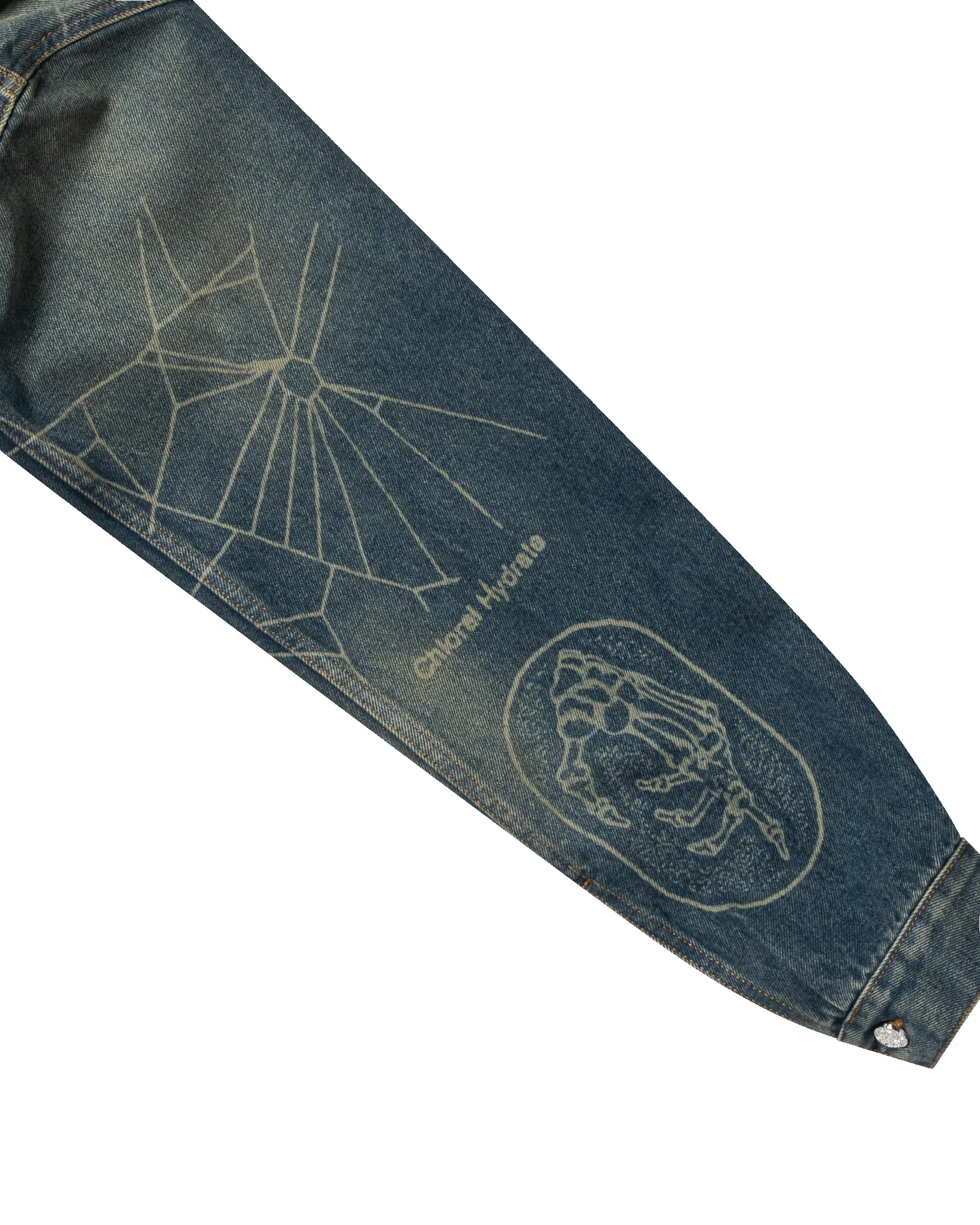 Metal 00's Trucker Jacket sold by ARIES product image thumbnail 4