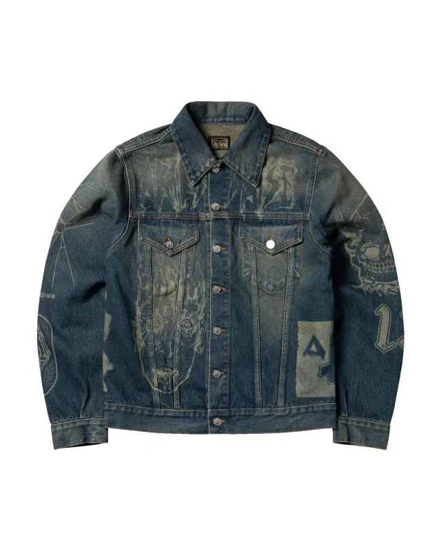 Metal 00's Trucker Jacket made by ARIES