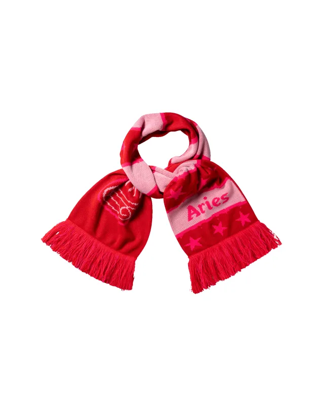 Stripey Column Scarf made by ARIES