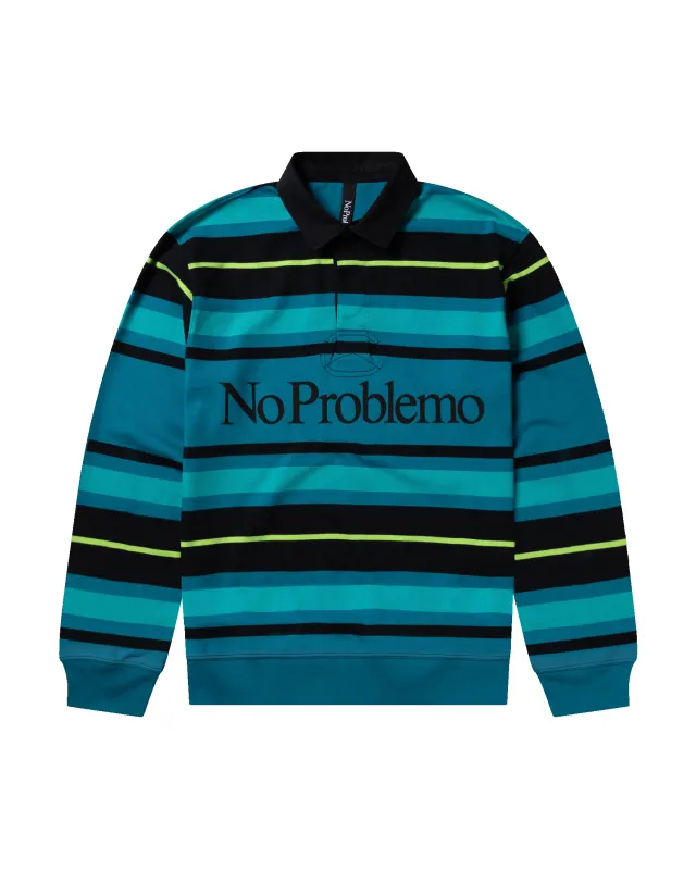 Striped LS Rugby Shirt sold by ARIES