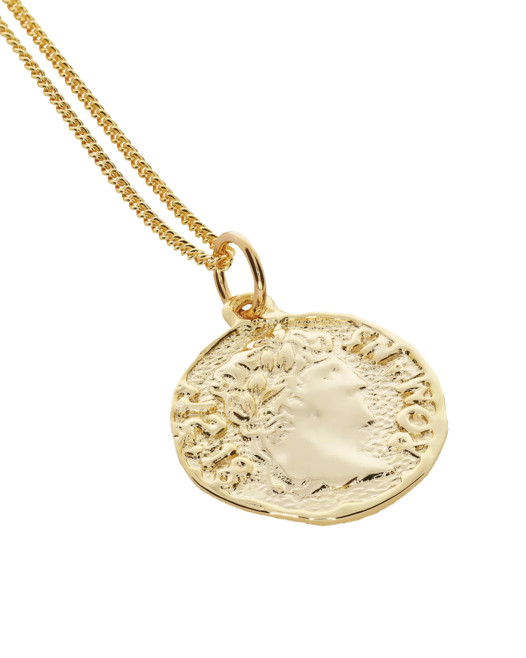 Chain Necklace With Roman Coin Pendant sold by ARIES product image thumbnail 3