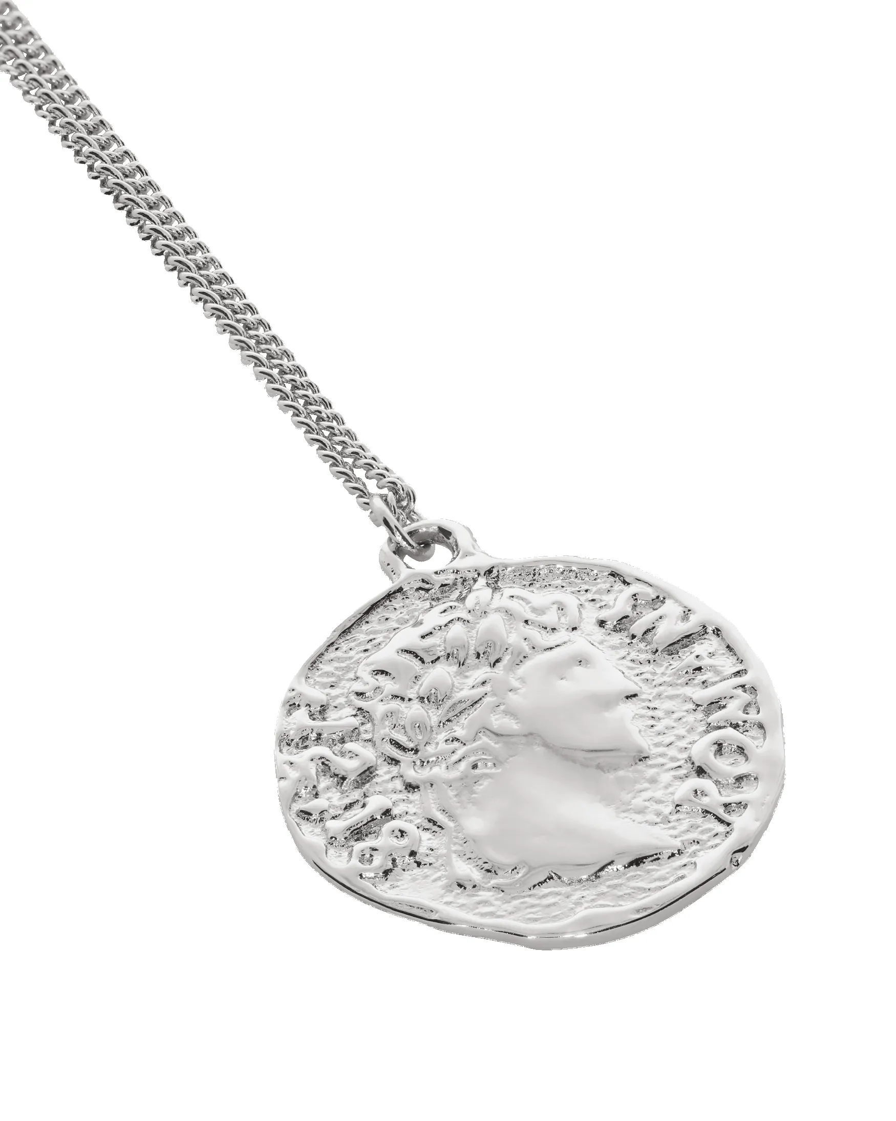 Chain Necklace With Roman Coin Pendant sold by ARIES product image thumbnail 3