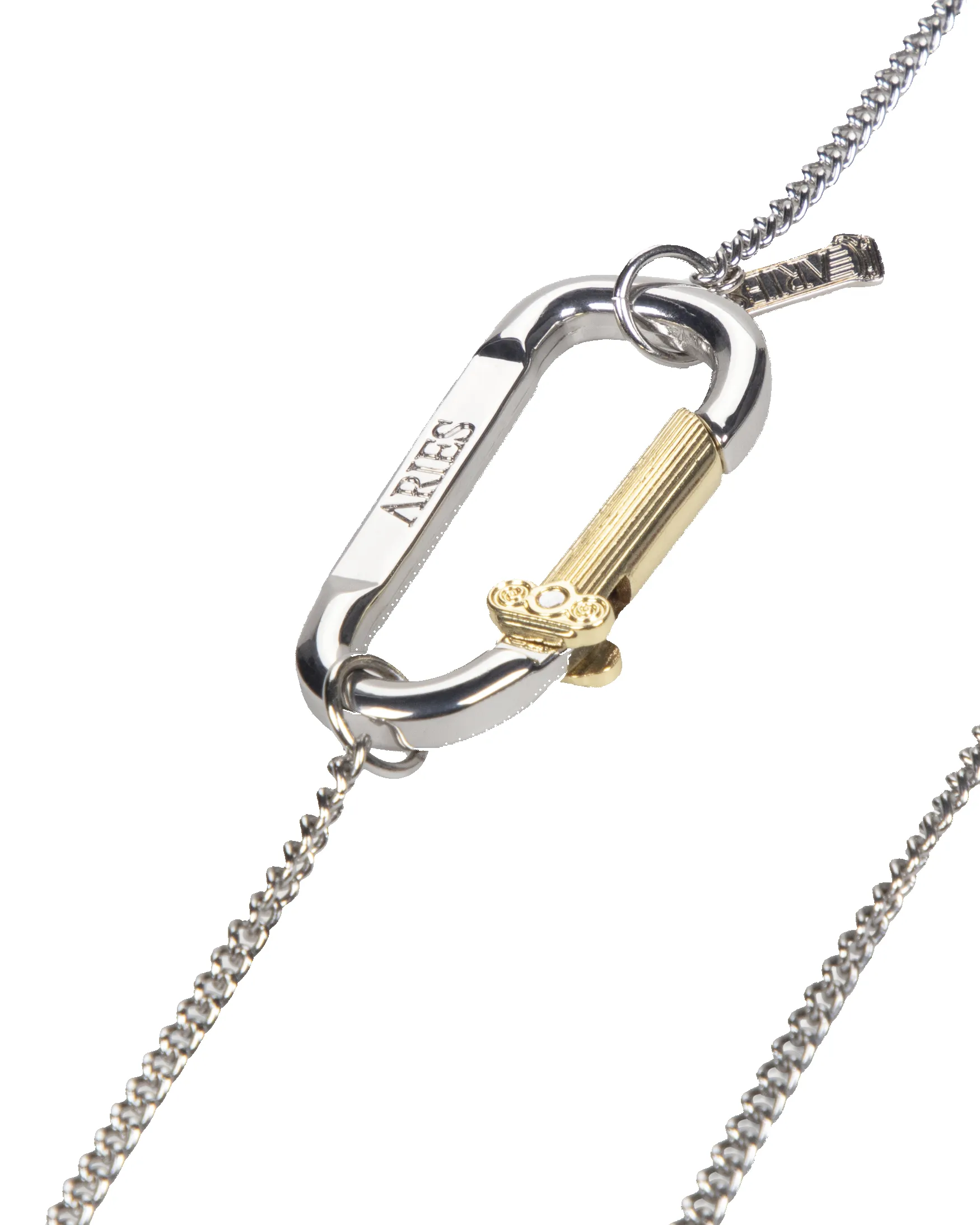 Mini Carabiner Chain Necklace sold by ARIES product image thumbnail 2