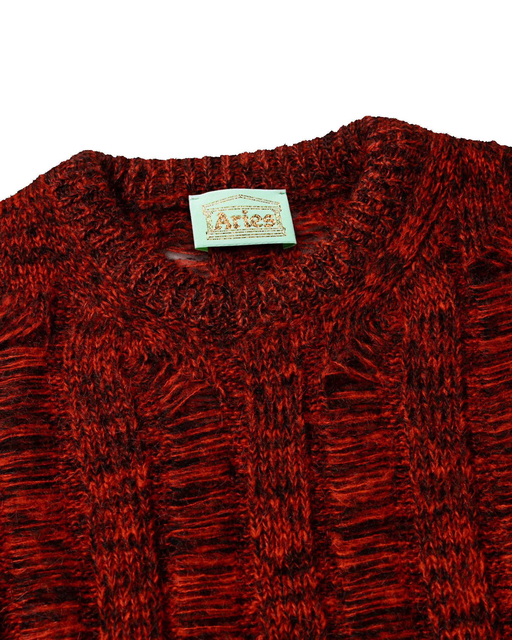 Laddered Mohair Sweater sold by ARIES product image thumbnail 5