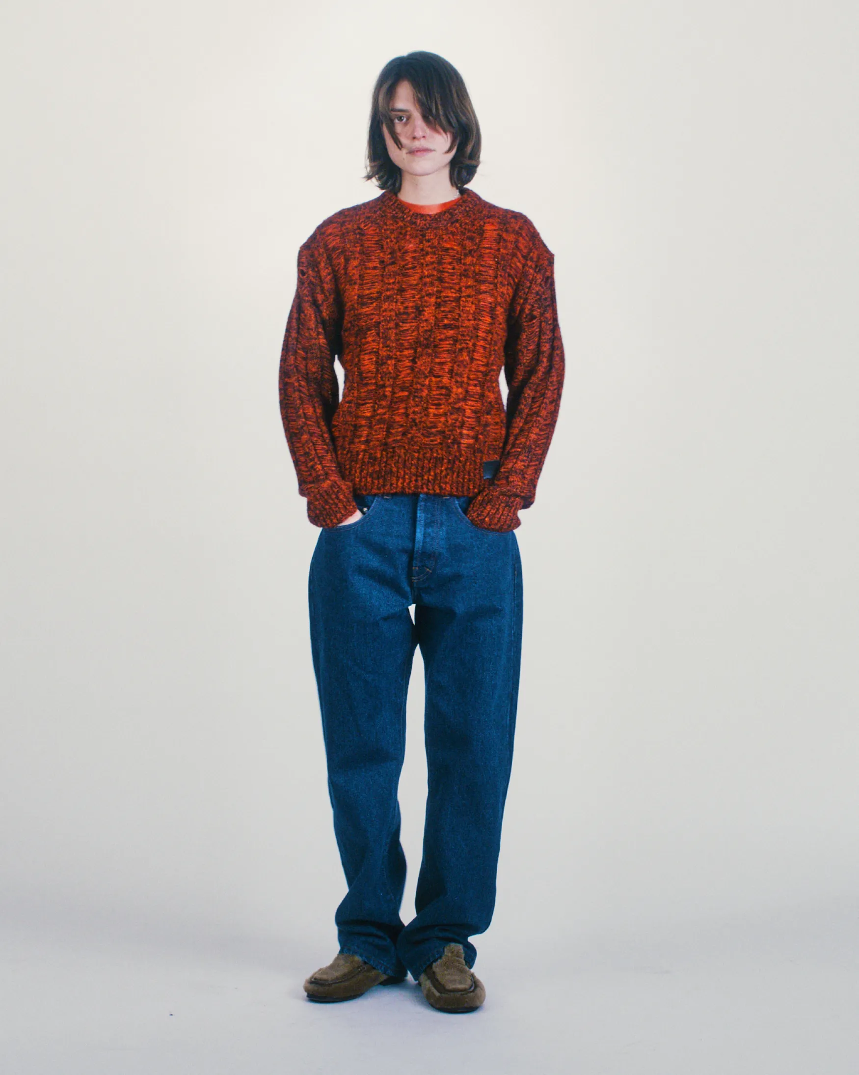 Laddered Mohair Sweater sold by ARIES product image thumbnail 3