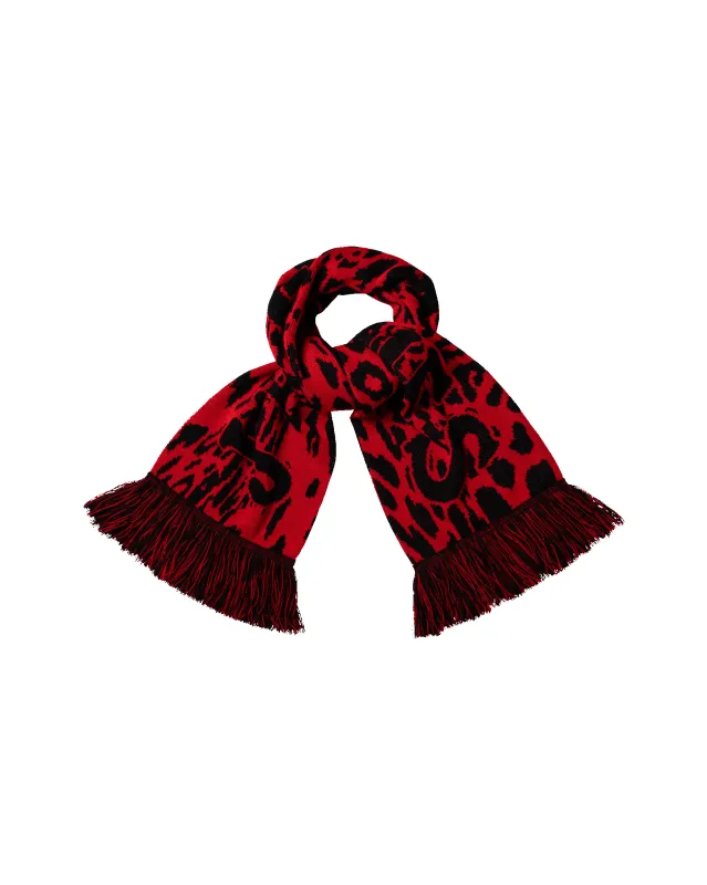 J'Adoro Aries Leopard Scarf made by ARIES