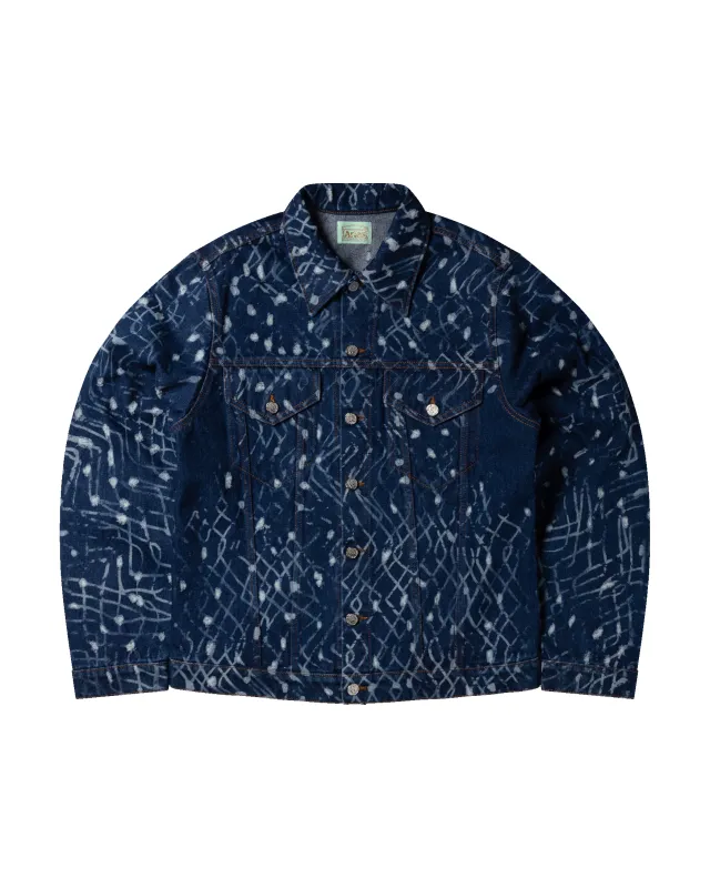 Laser Chain Mail Trucker Jacket made by ARIES