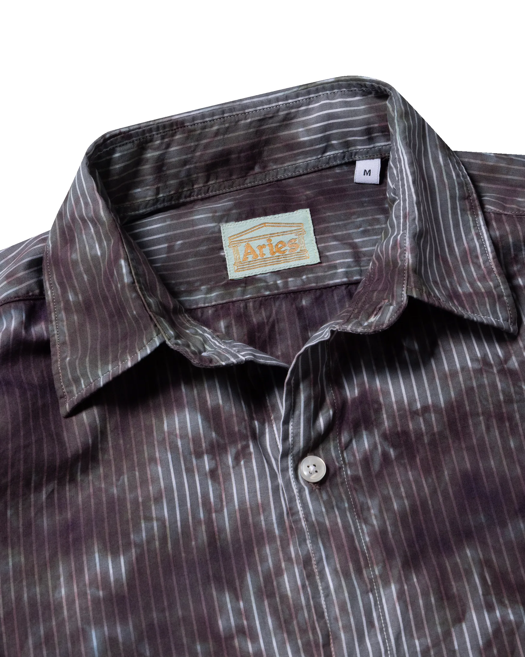 Tie Dye Stripe Poplin Shirt sold by ARIES product image thumbnail 5