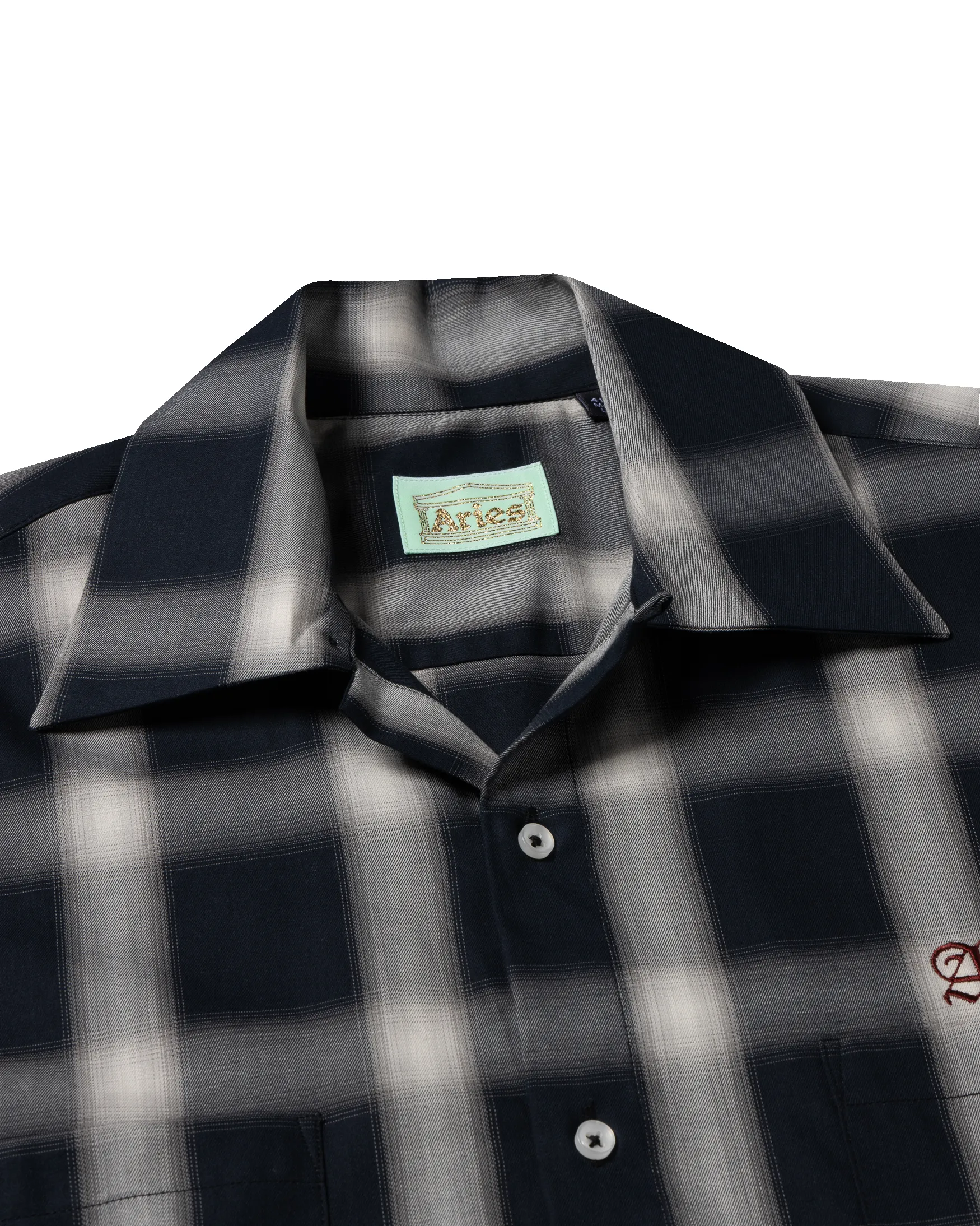 Check Bowling SS Shirt sold by ARIES product image thumbnail 5