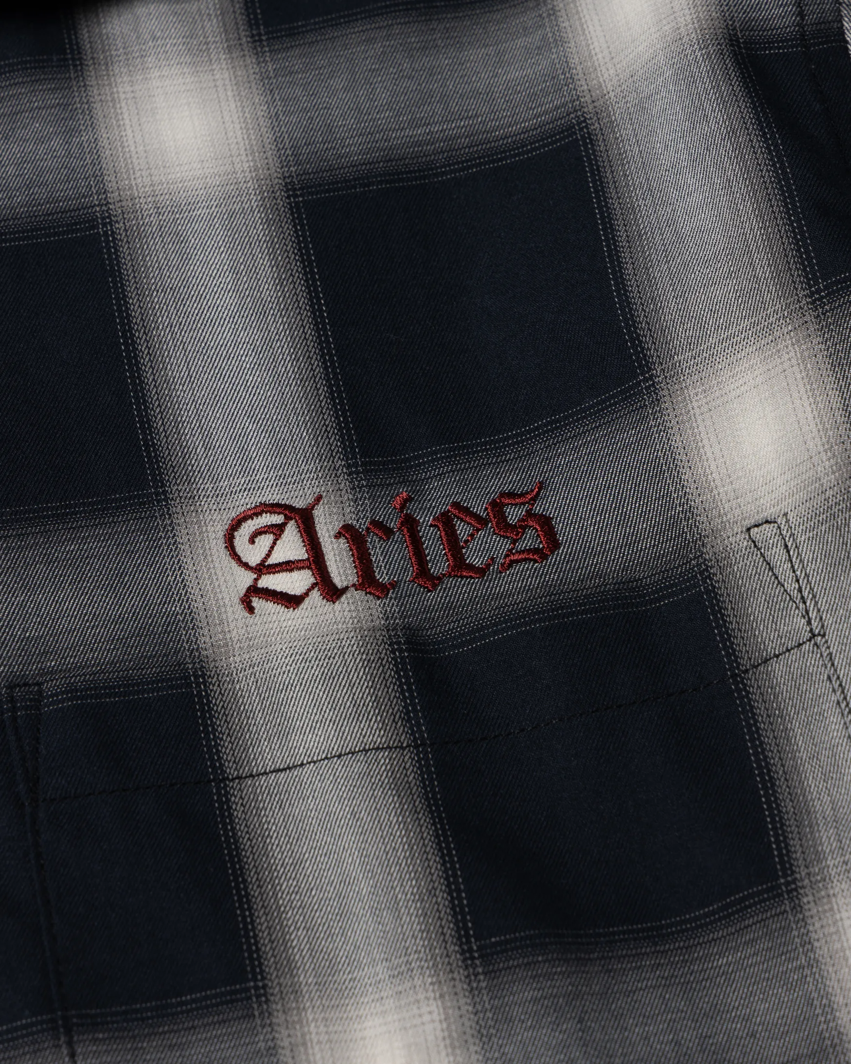 Check Bowling SS Shirt sold by ARIES product image thumbnail 4