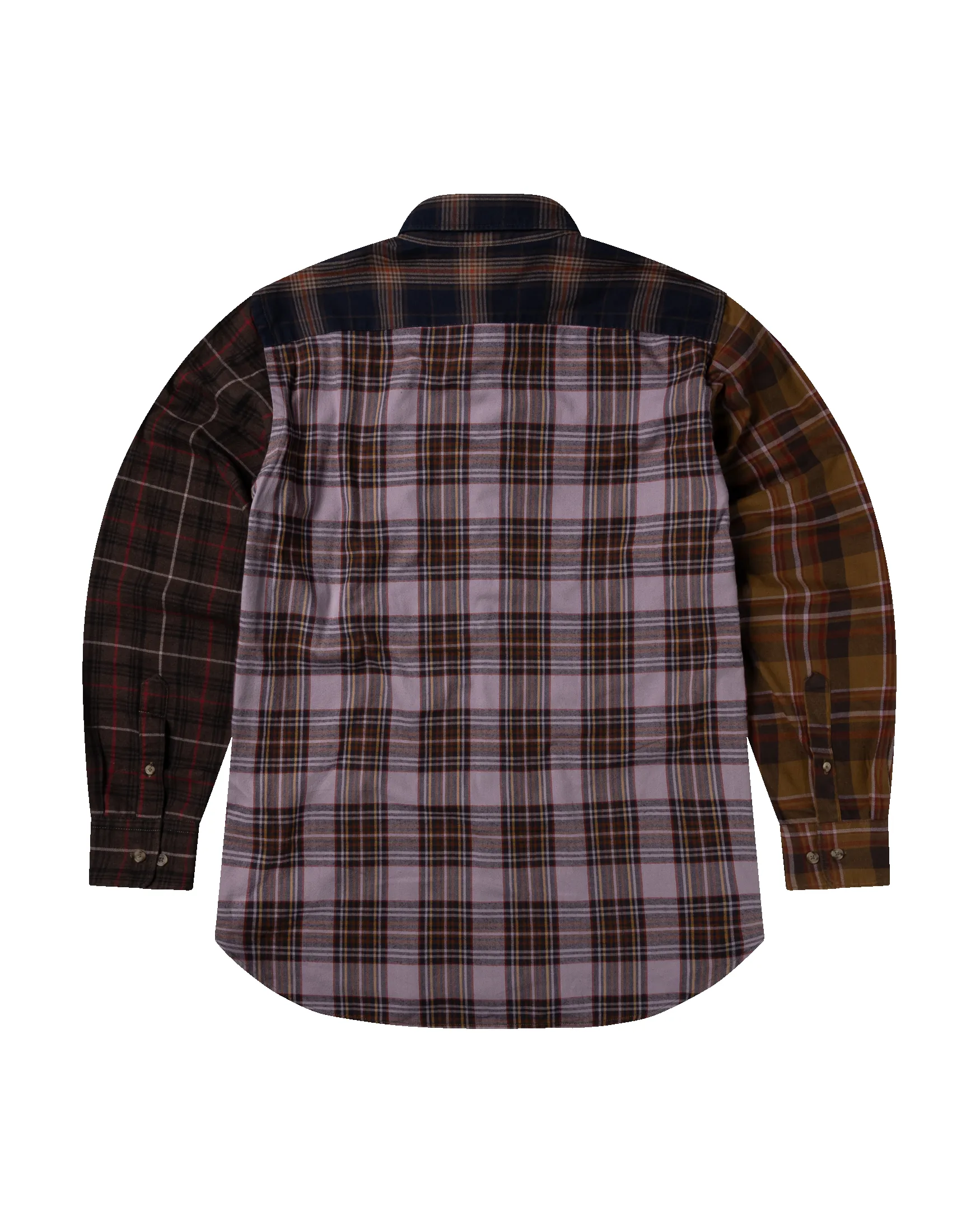 Overdyed Patchwork LS Shirt sold by ARIES product image thumbnail 3