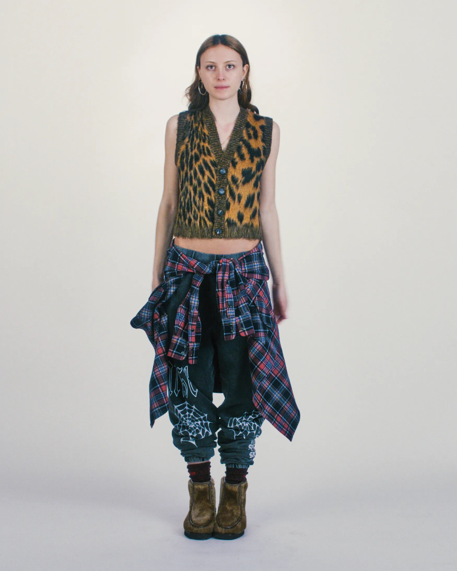 Brushed Leopard Vest sold by ARIES product image thumbnail 2