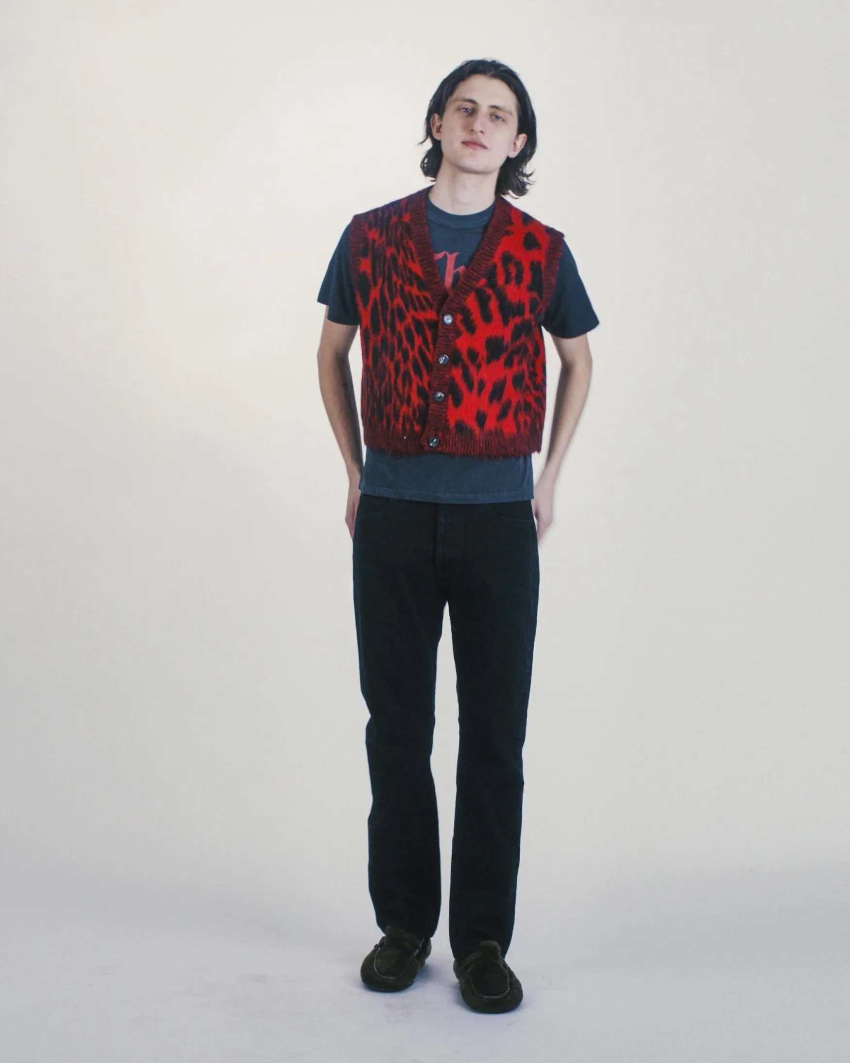 Brushed Leopard Vest sold by ARIES product image thumbnail 2