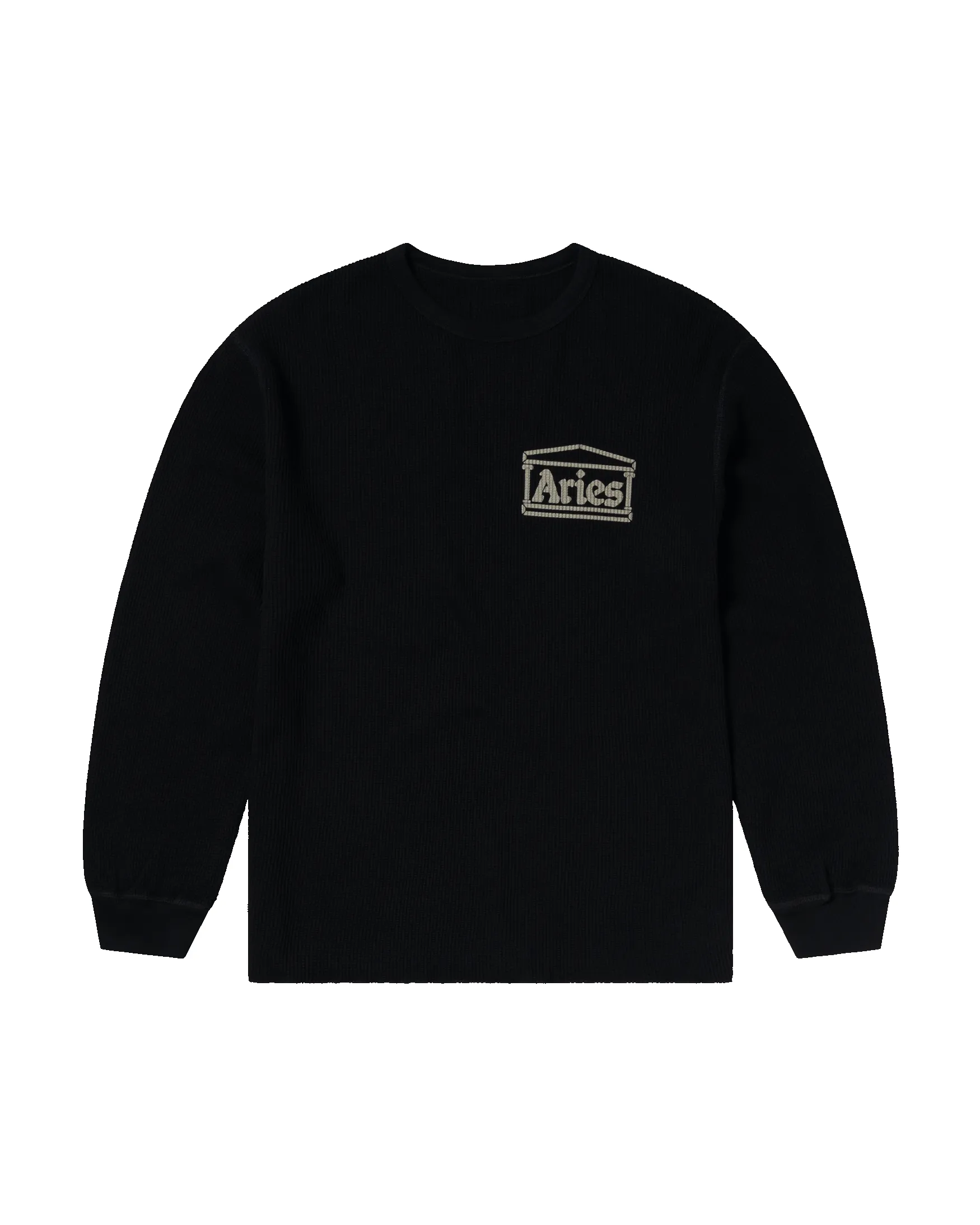 Reversible Temple Waffle LS Tee sold by ARIES