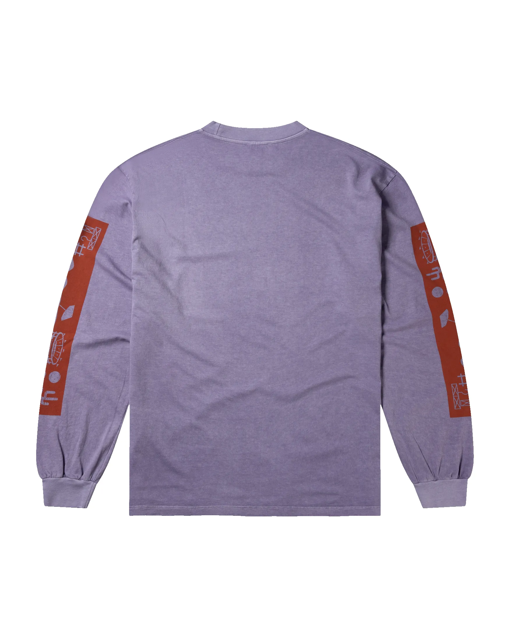 Faded Wingdings LS Tee sold by ARIES product image thumbnail 3