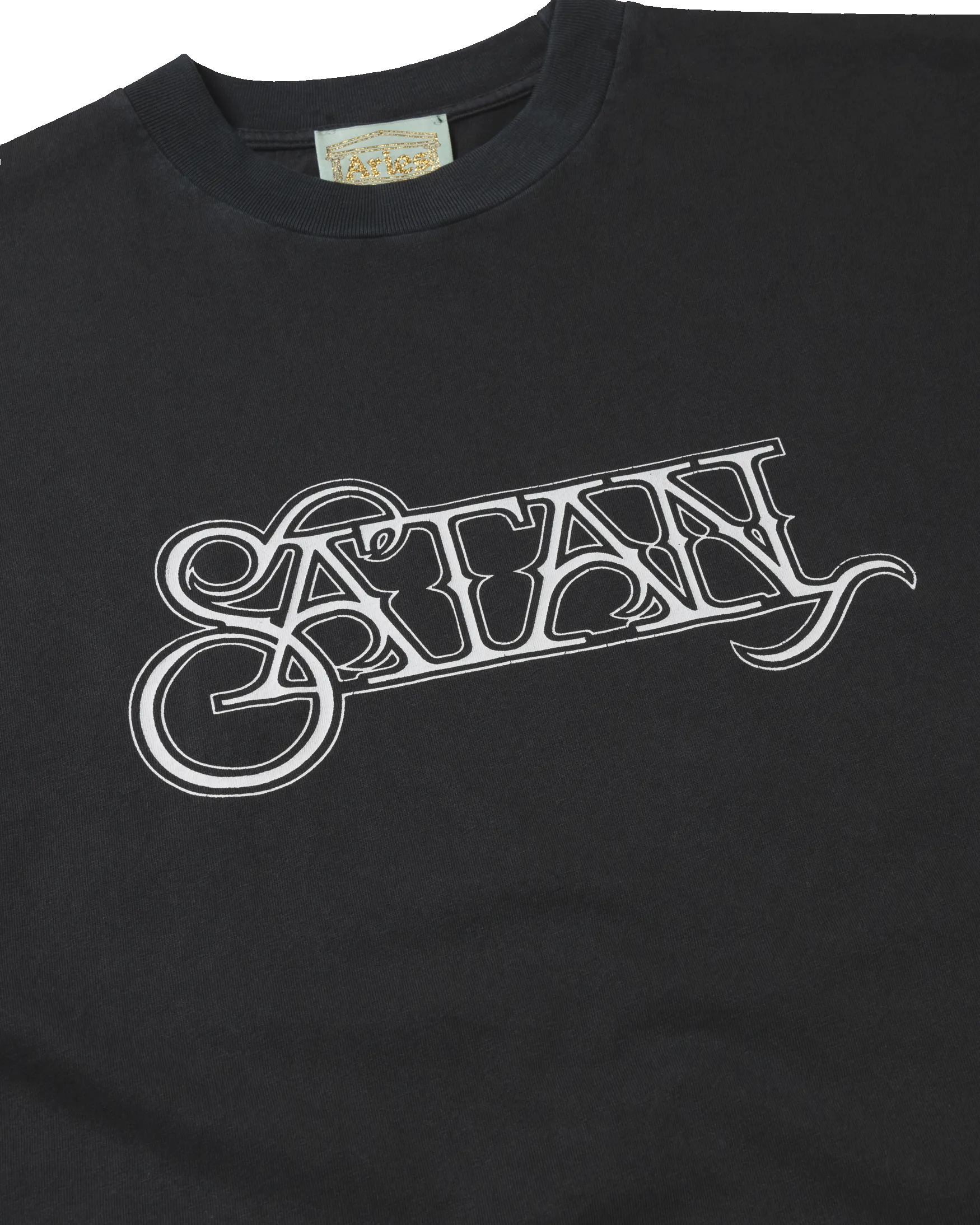 Faded Satan SS Tee sold by ARIES product image thumbnail 4