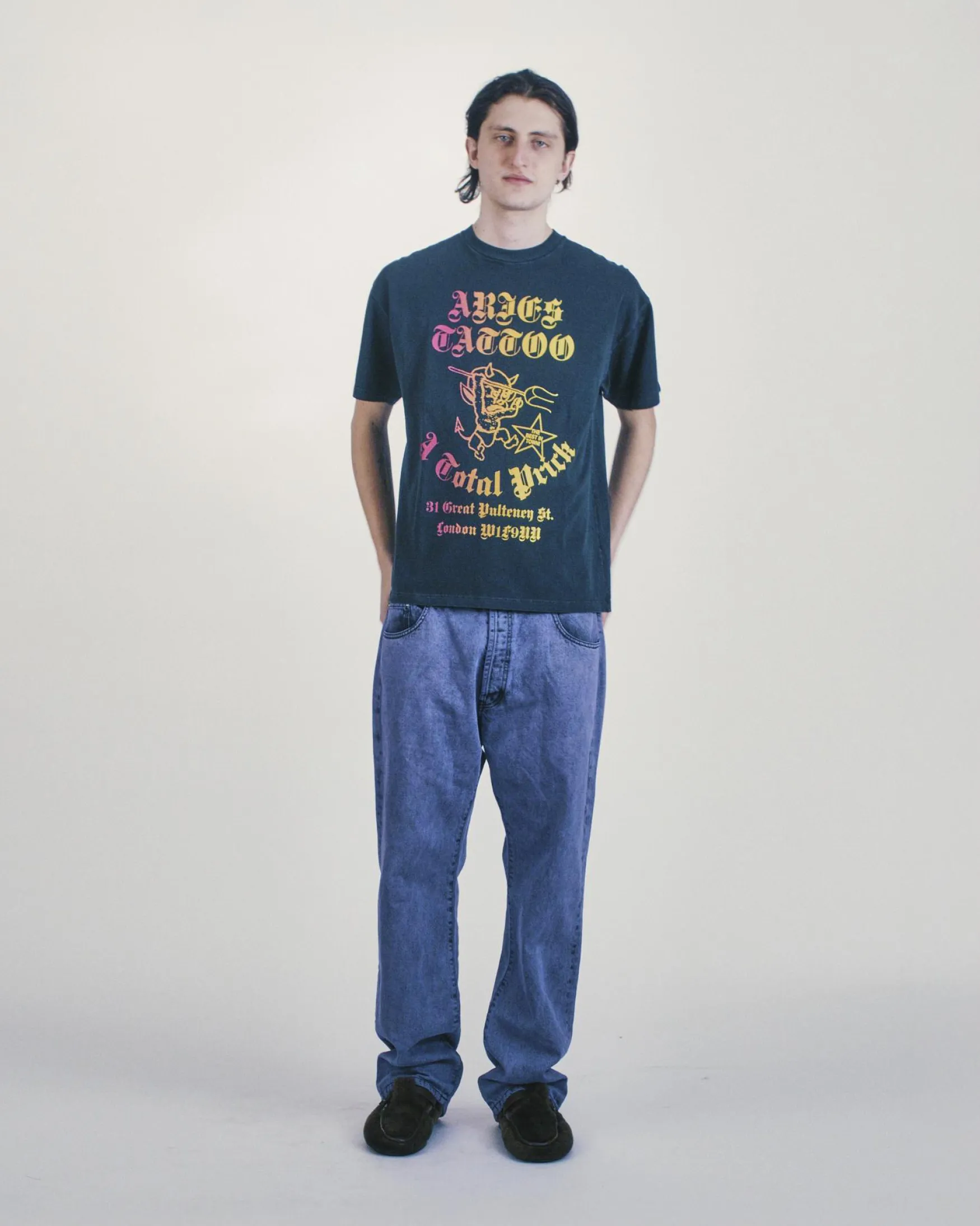 Faded Tattoo Shop SS Tee sold by ARIES product image thumbnail 2