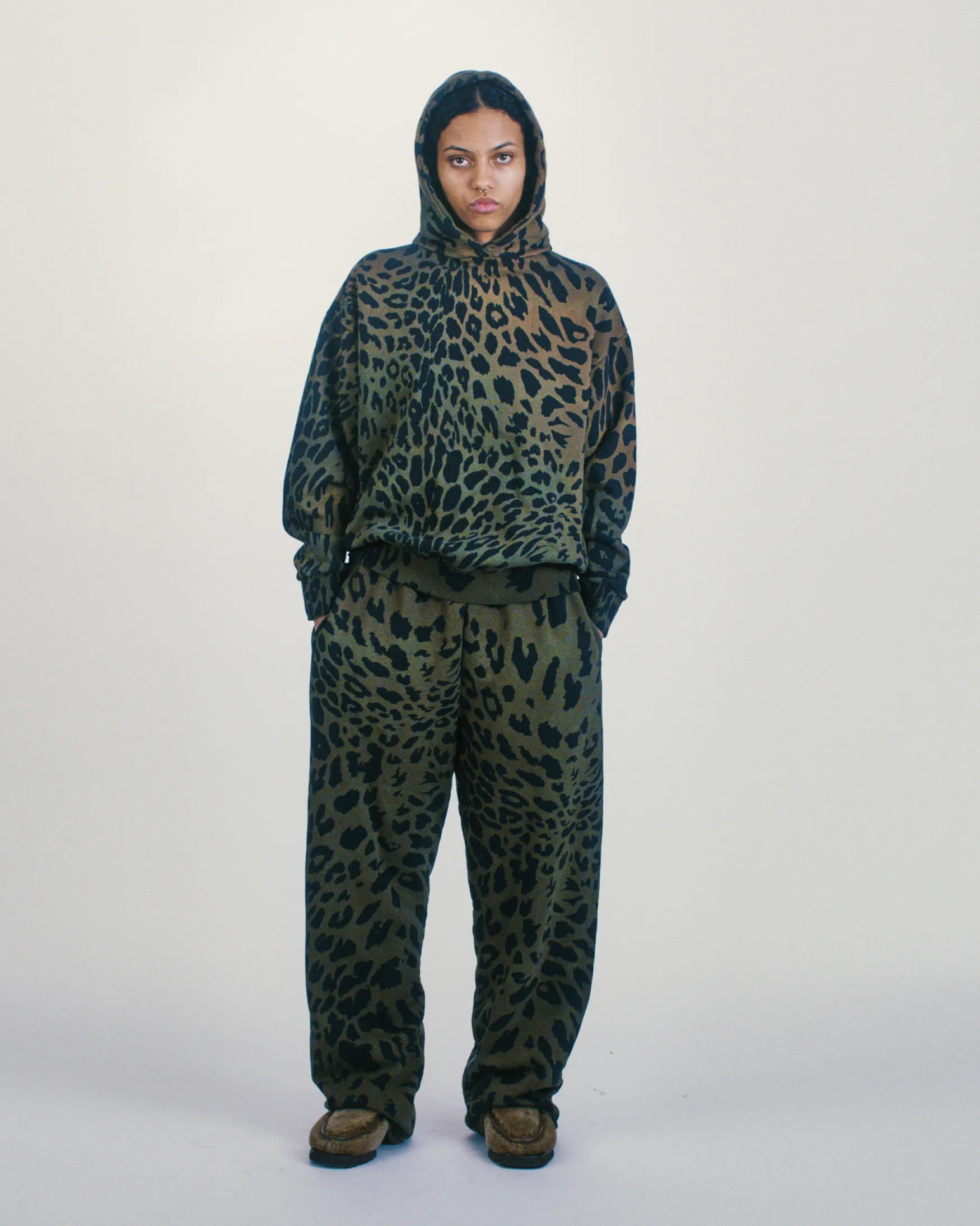 Leopard Tie Dye Hoodie sold by ARIES product image thumbnail 3