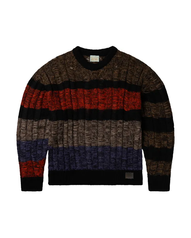 Mohair Stripe Sweater made by ARIES