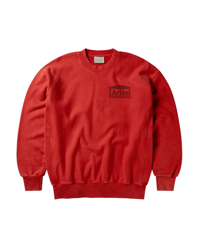 Premium Aged Temple Sweatshirt made by ARIES
