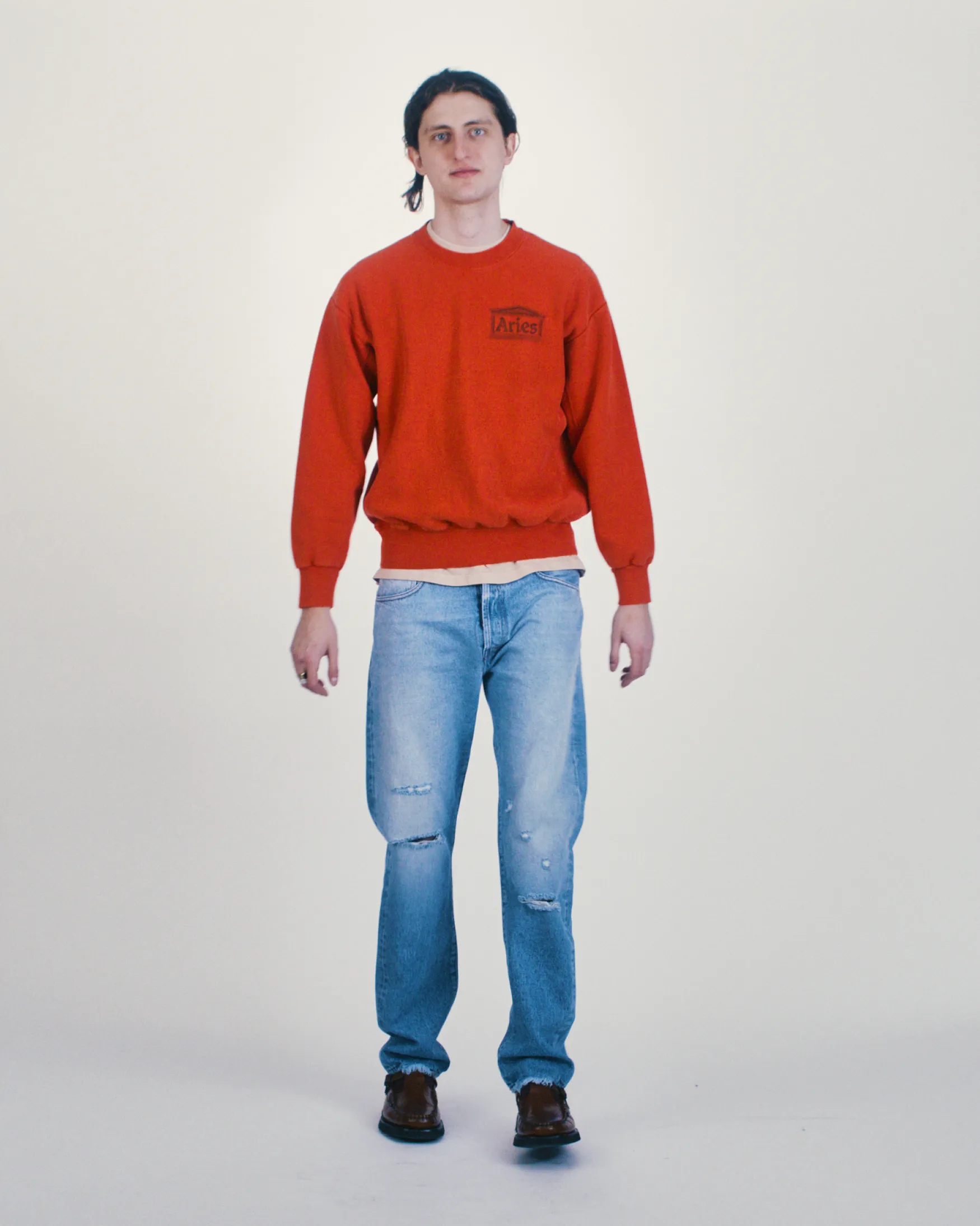 Premium Aged Temple Sweatshirt sold by ARIES product image thumbnail 2
