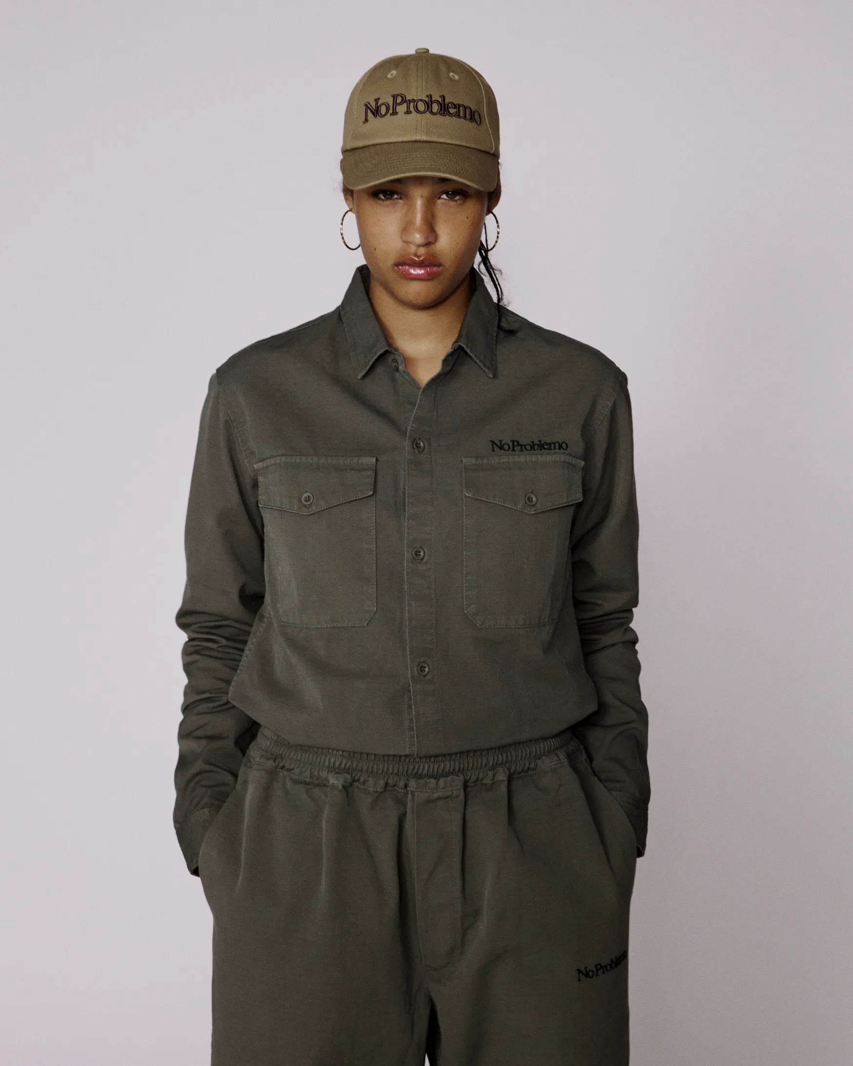 Mini Problemo Ripstop LS Work Shirt sold by ARIES product image thumbnail 2