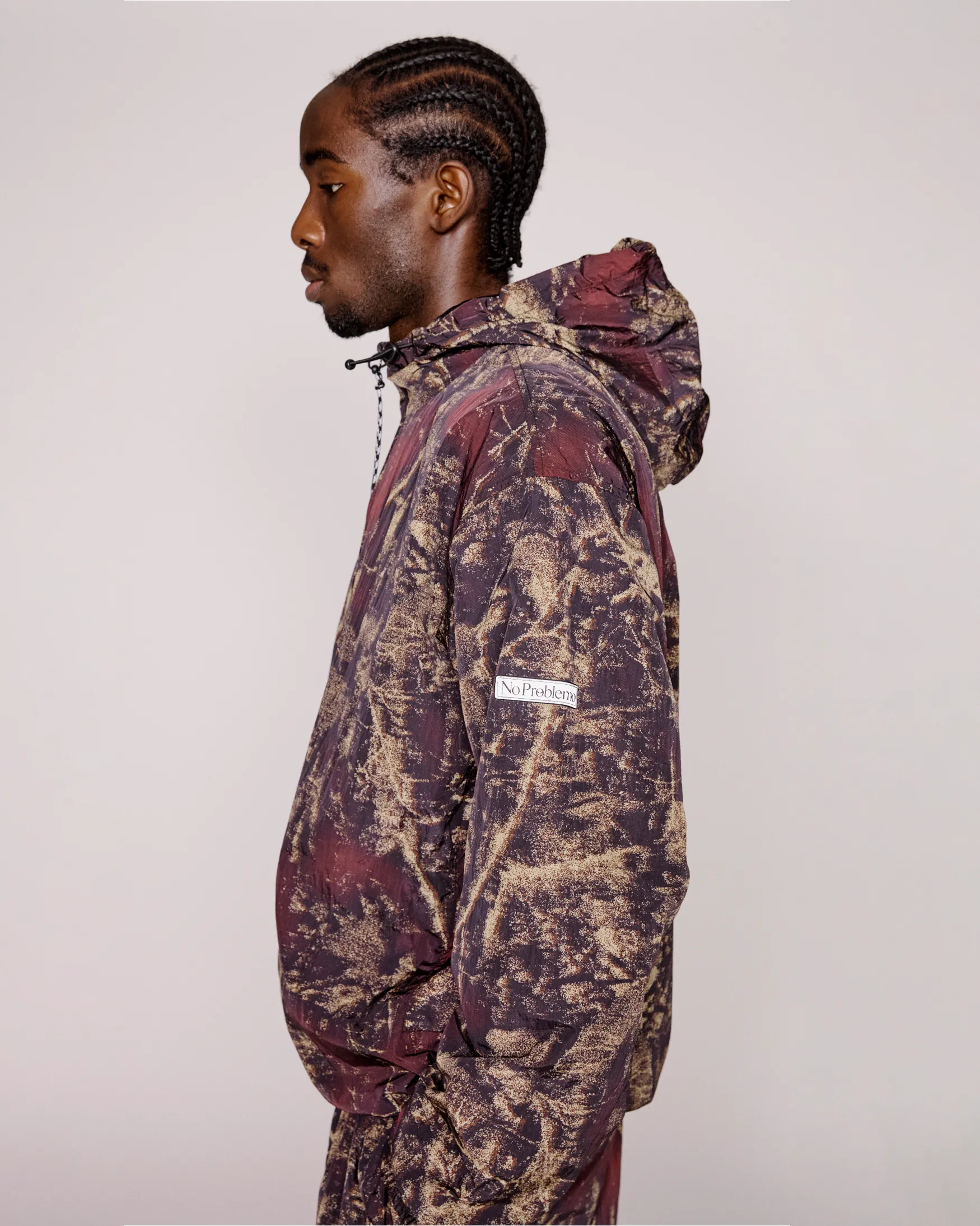 Forest Glitch Nylon Jacket sold by ARIES product image thumbnail 4