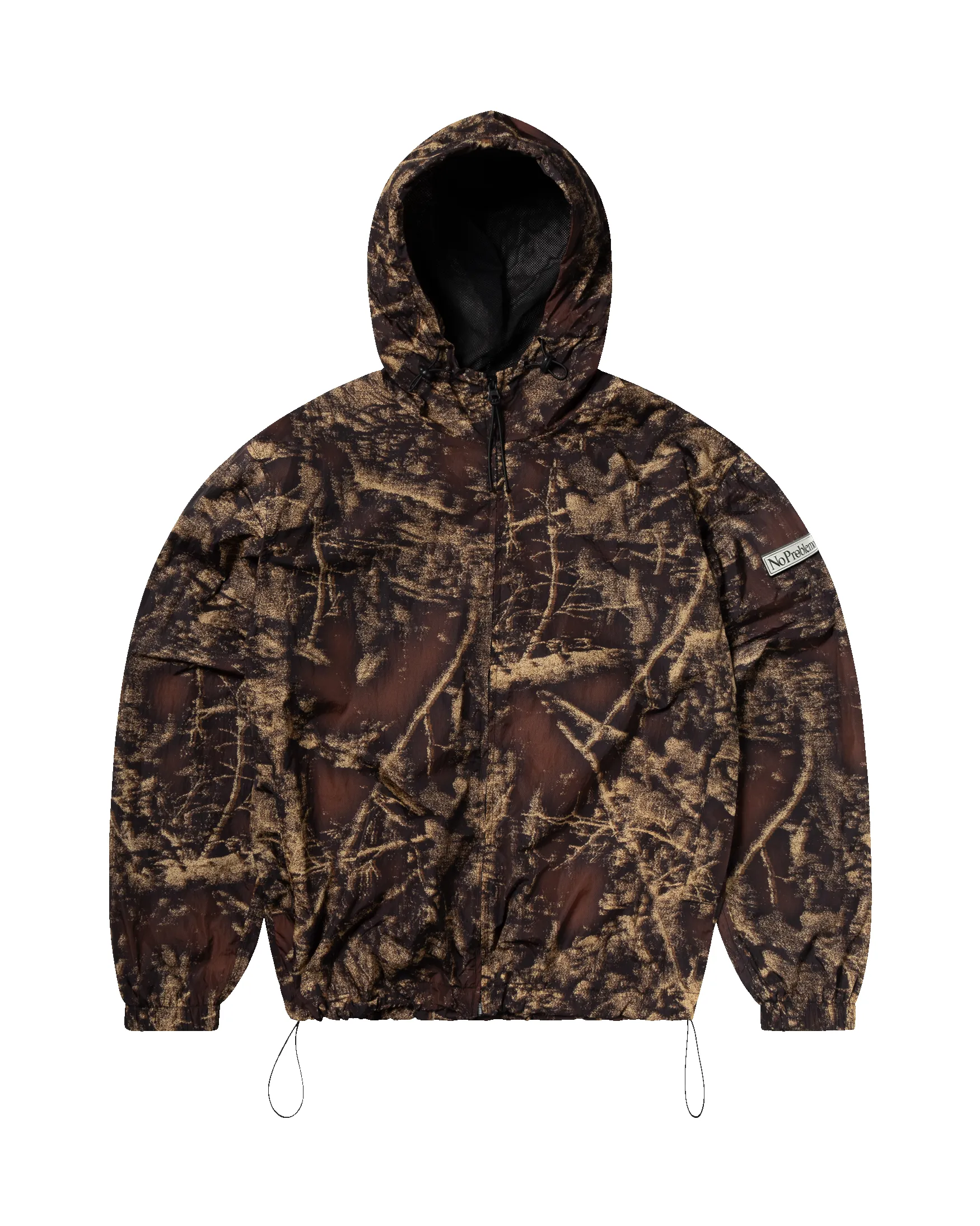 Forest Glitch Nylon Jacket sold by ARIES