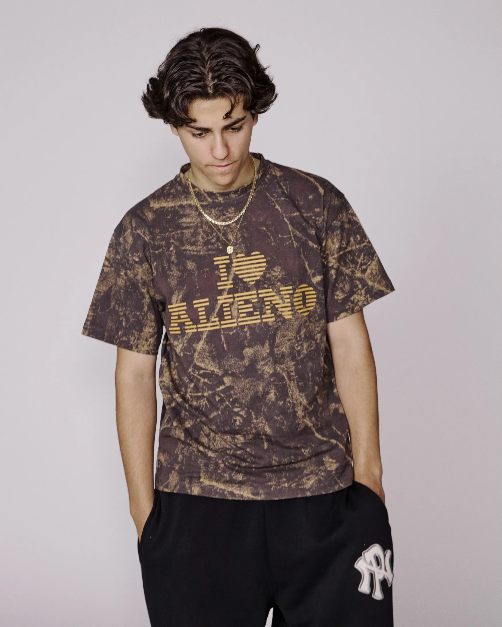 I Love Alieno Camo SS Tee sold by ARIES product image thumbnail 5