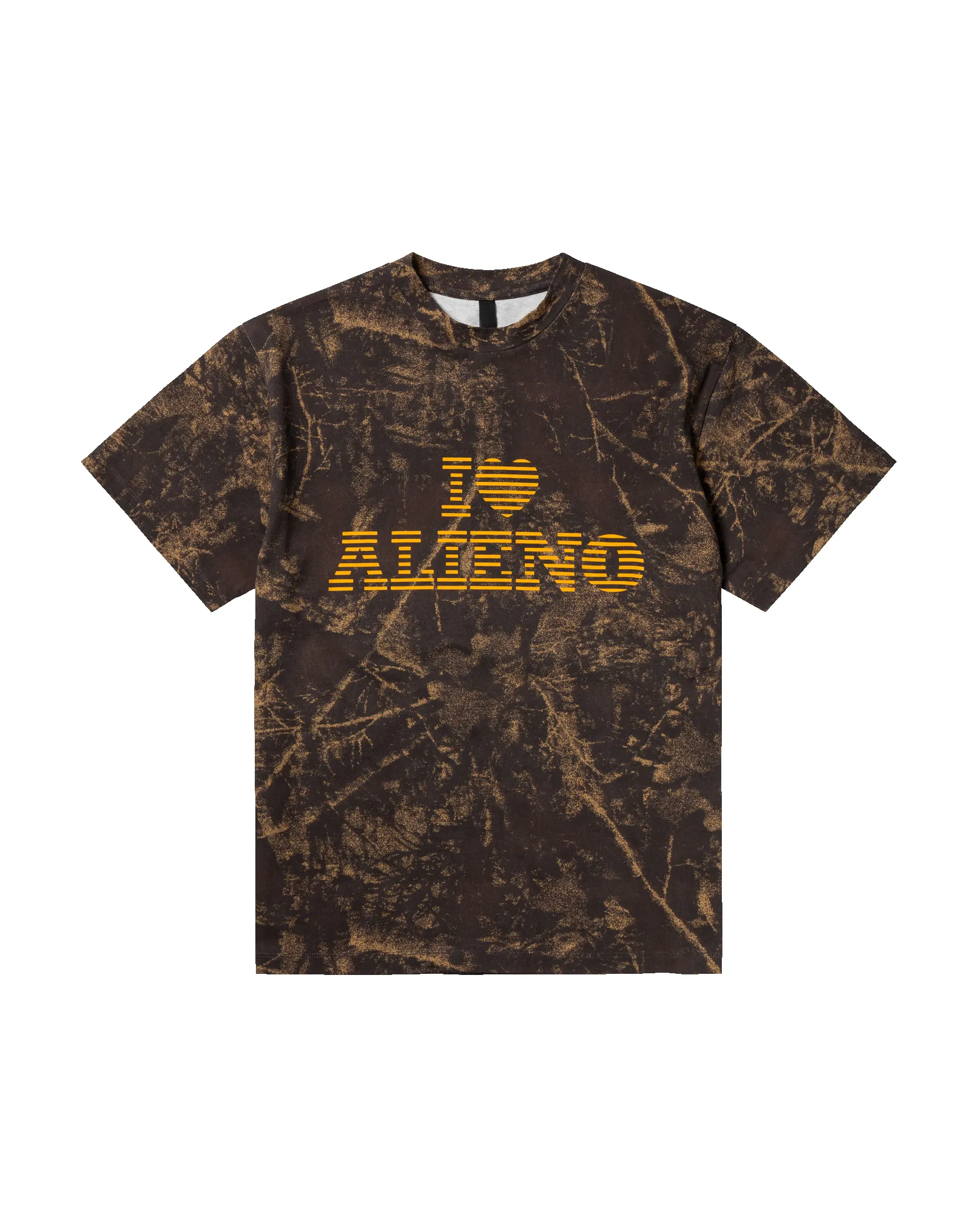 I Love Alieno Camo SS Tee sold by ARIES