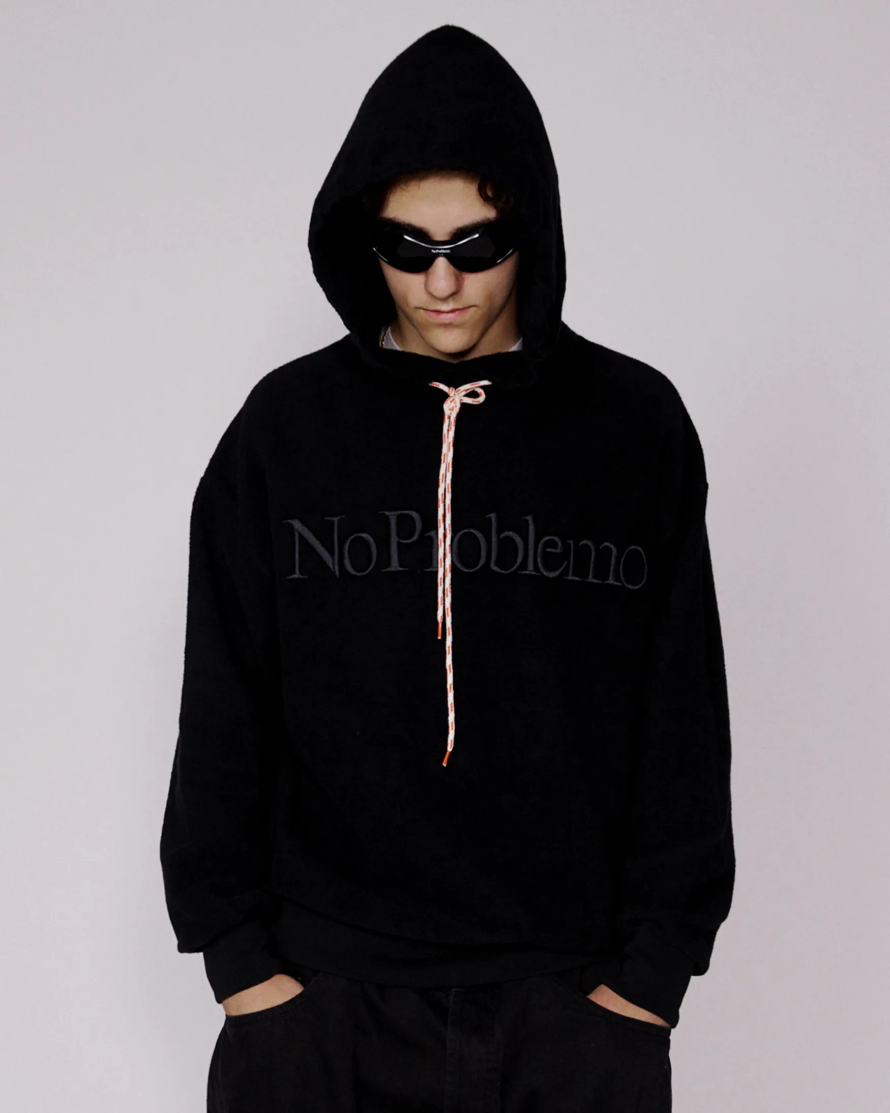 No Problemo Reverse Fleece Hoodie sold by ARIES product image thumbnail 2