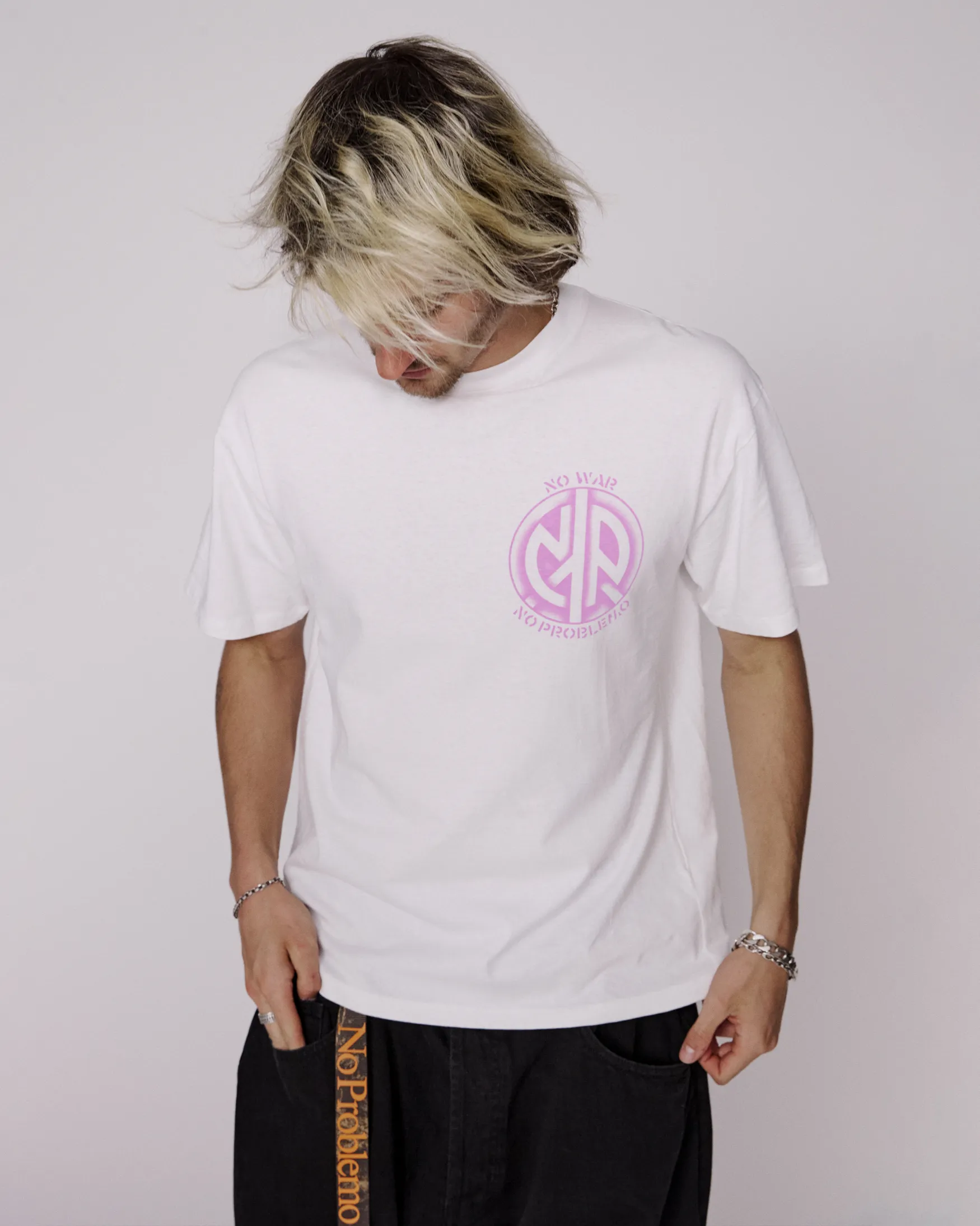 No War SS Tee sold by ARIES product image thumbnail 4