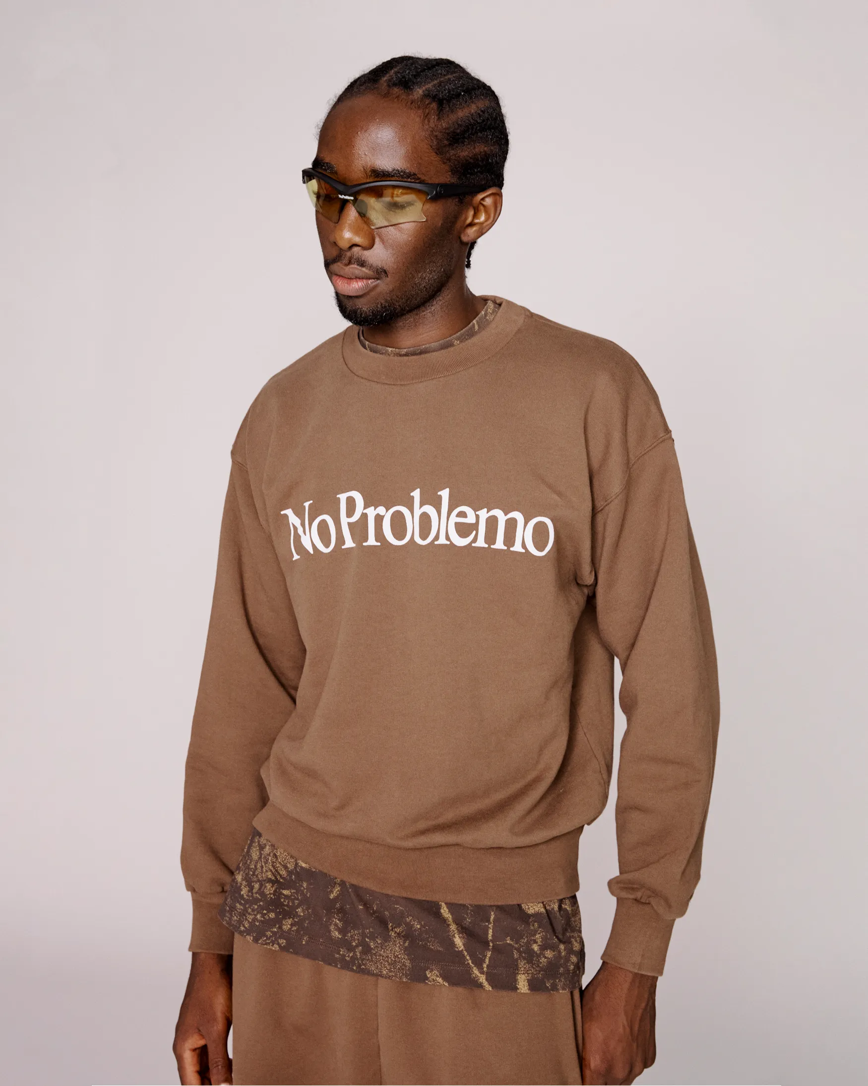 No Problemo Sweatshirt sold by ARIES product image thumbnail 2