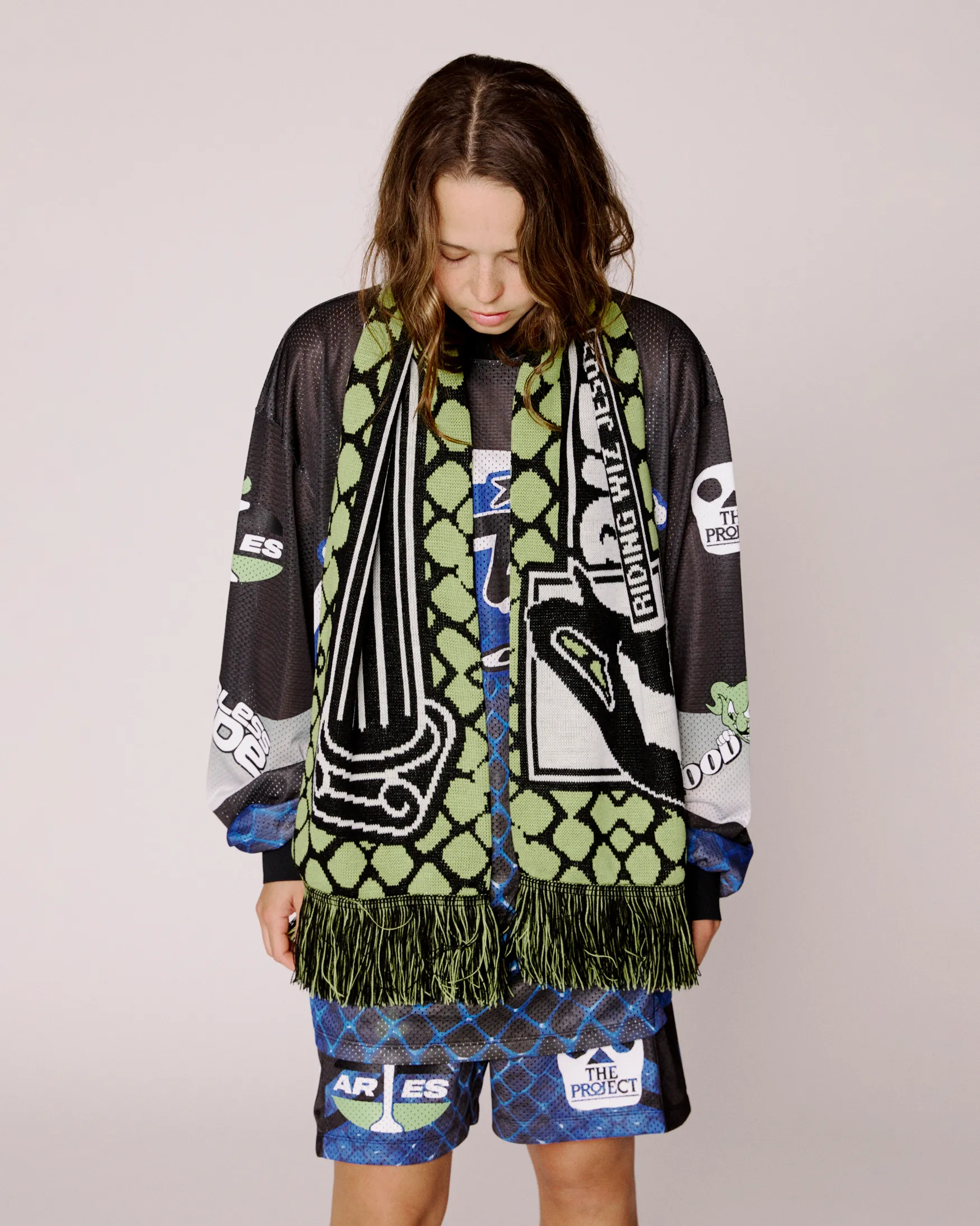 aries end. moto-dodgem scarf sold by ARIES product image thumbnail 2