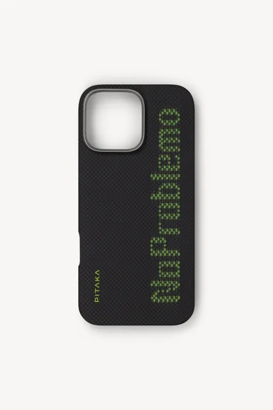 NO PROBLEMO x PITAKA iPhone 15 Pro Max Tactile Woven Case sold by ARIES