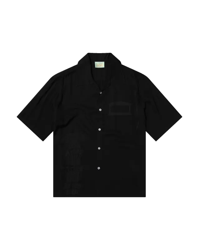 Ancient Column Satin Viscose Hawaiian Shirt sold by ARIES