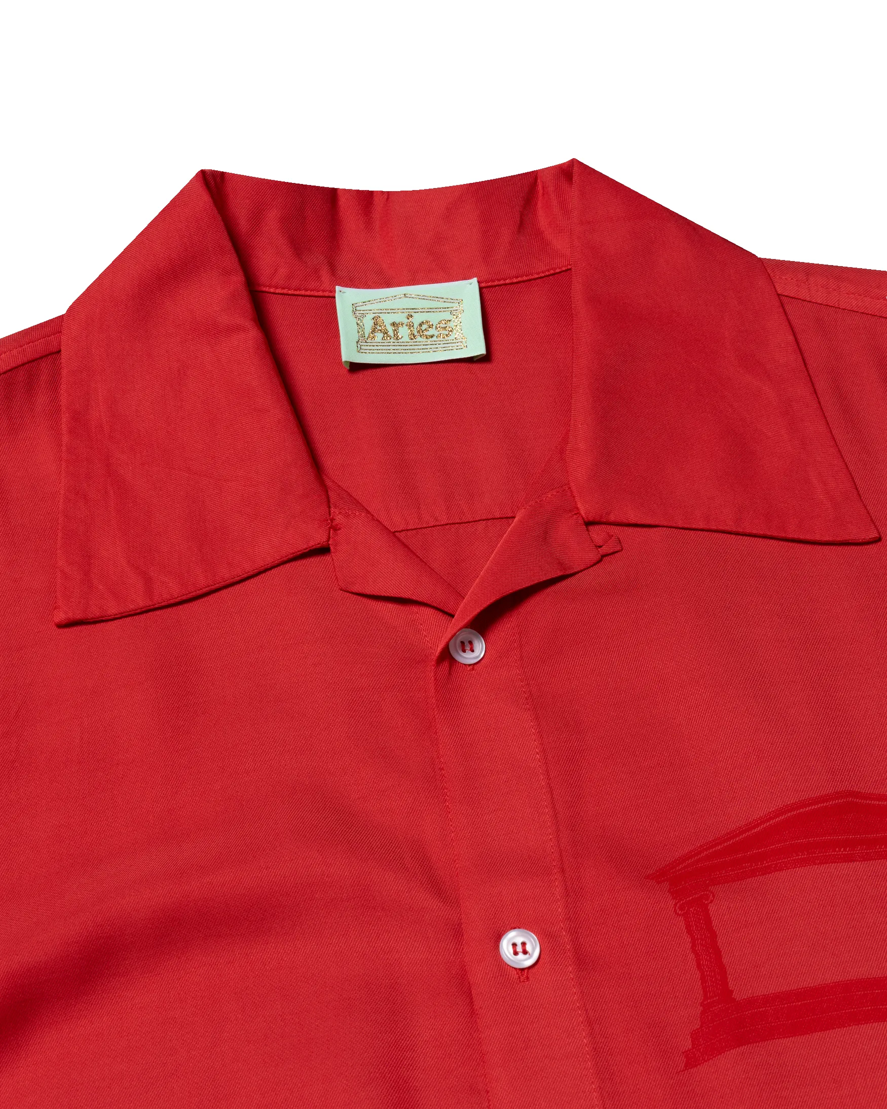 Ancient Column Satin Viscose Hawaiian Shirt sold by ARIES product image thumbnail 4