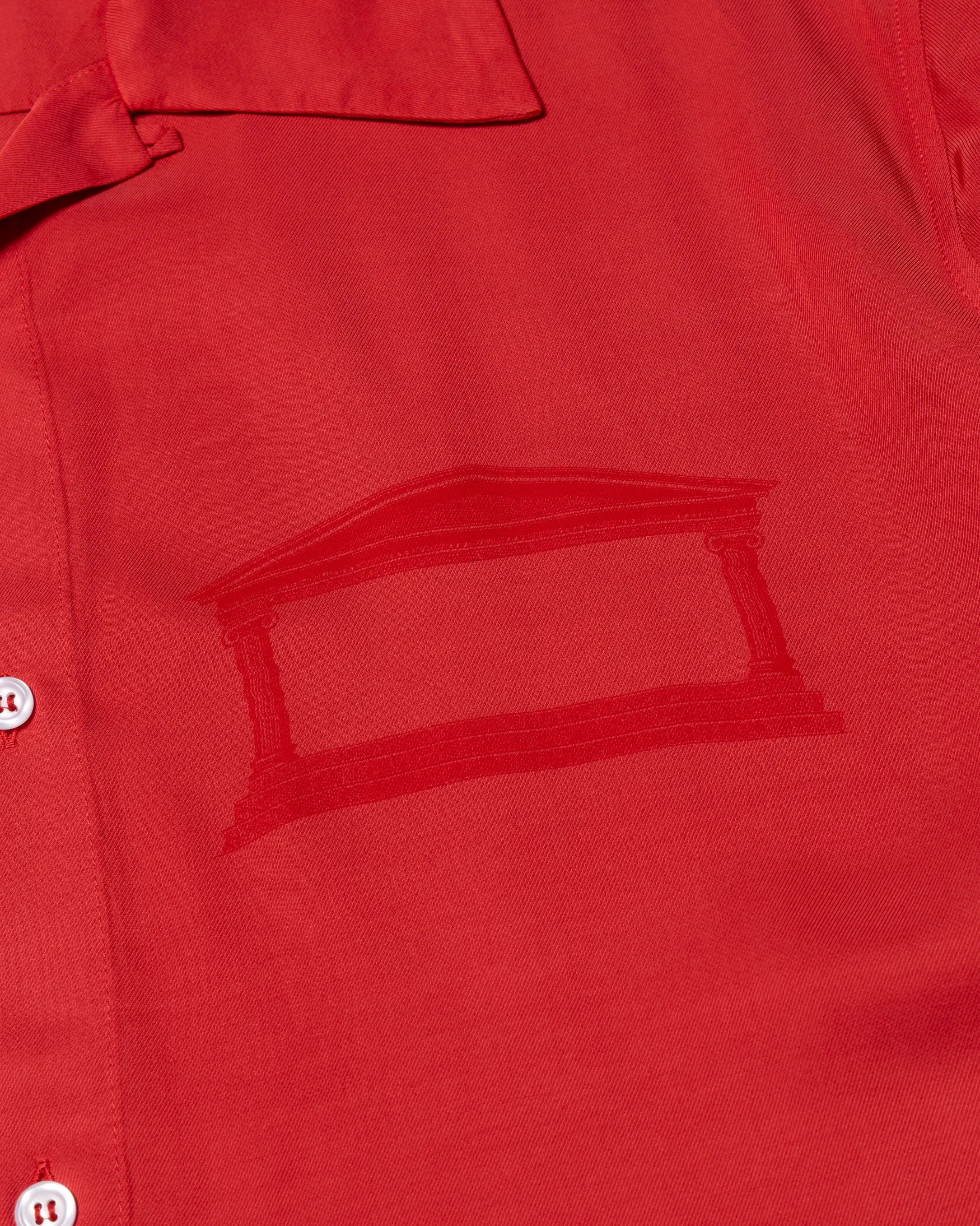 Ancient Column Satin Viscose Hawaiian Shirt sold by ARIES product image thumbnail 5