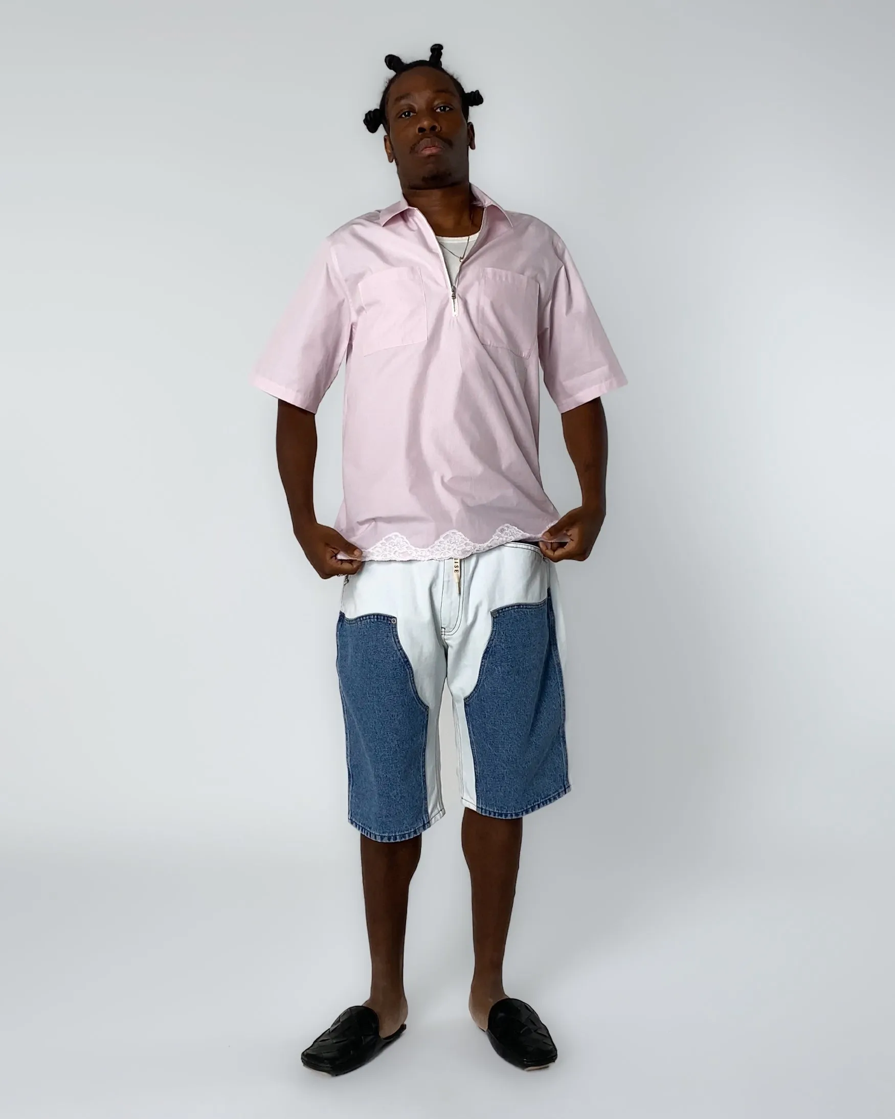 Lace Trim D Shirt sold by ARIES product image thumbnail 2