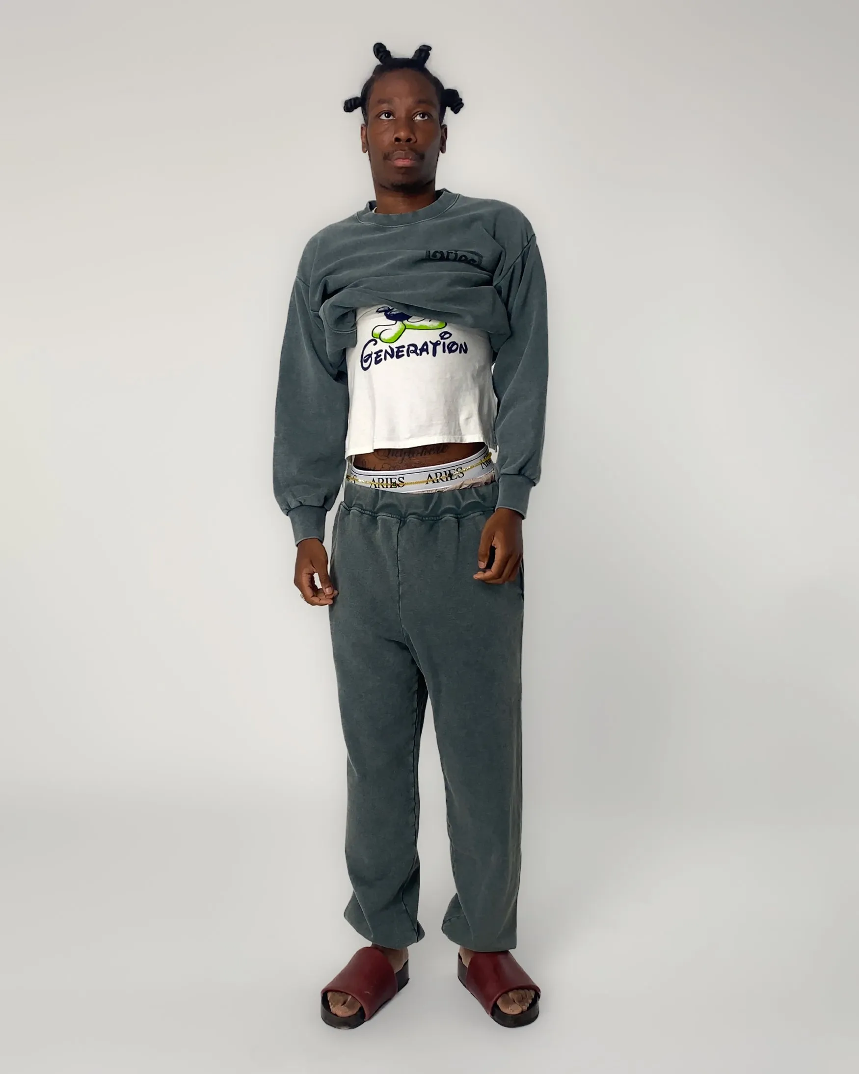 Premium Aged Temple Sweatpant sold by ARIES product image thumbnail 2